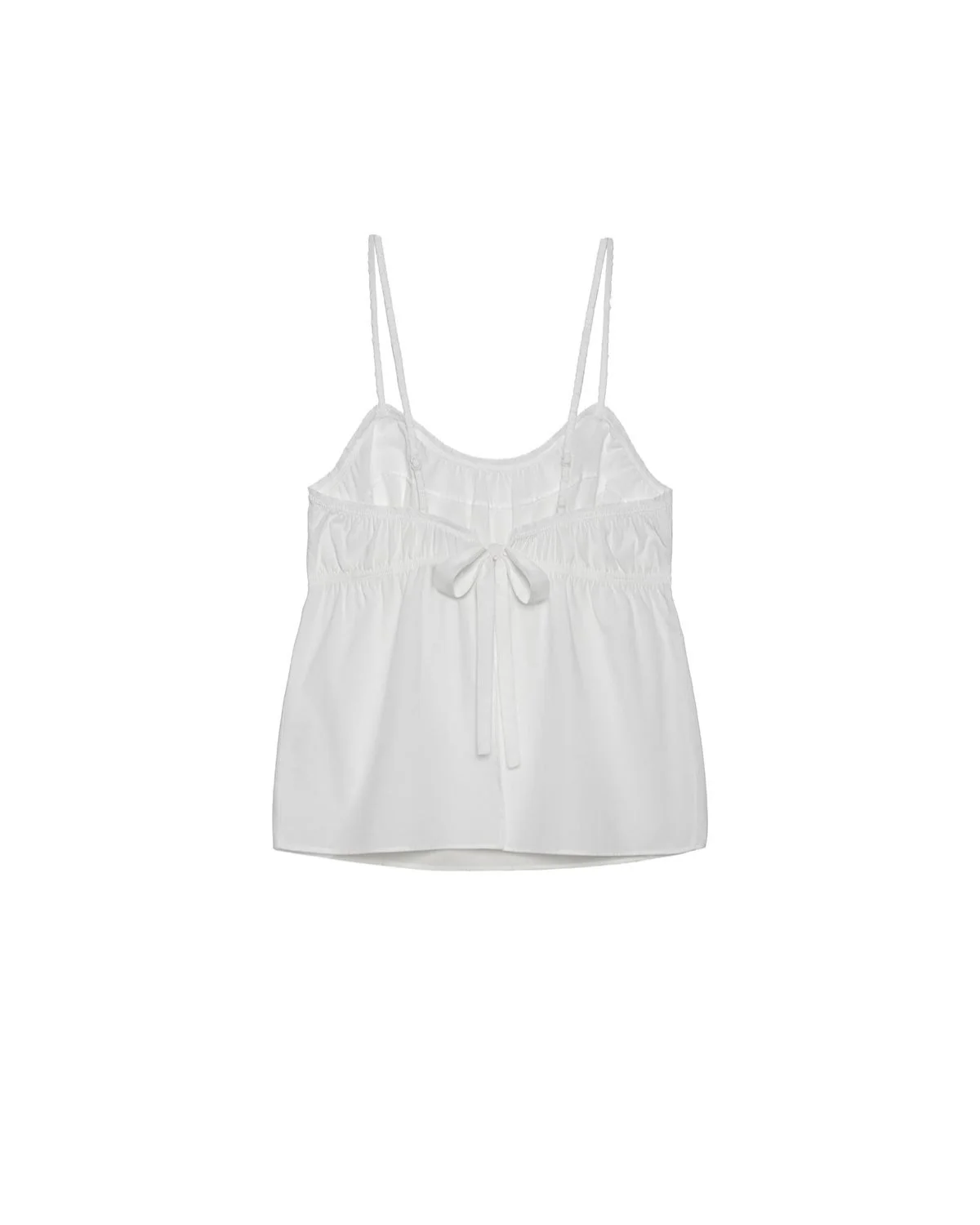 The Babydoll Cami: White Cotton Voile - Image 8