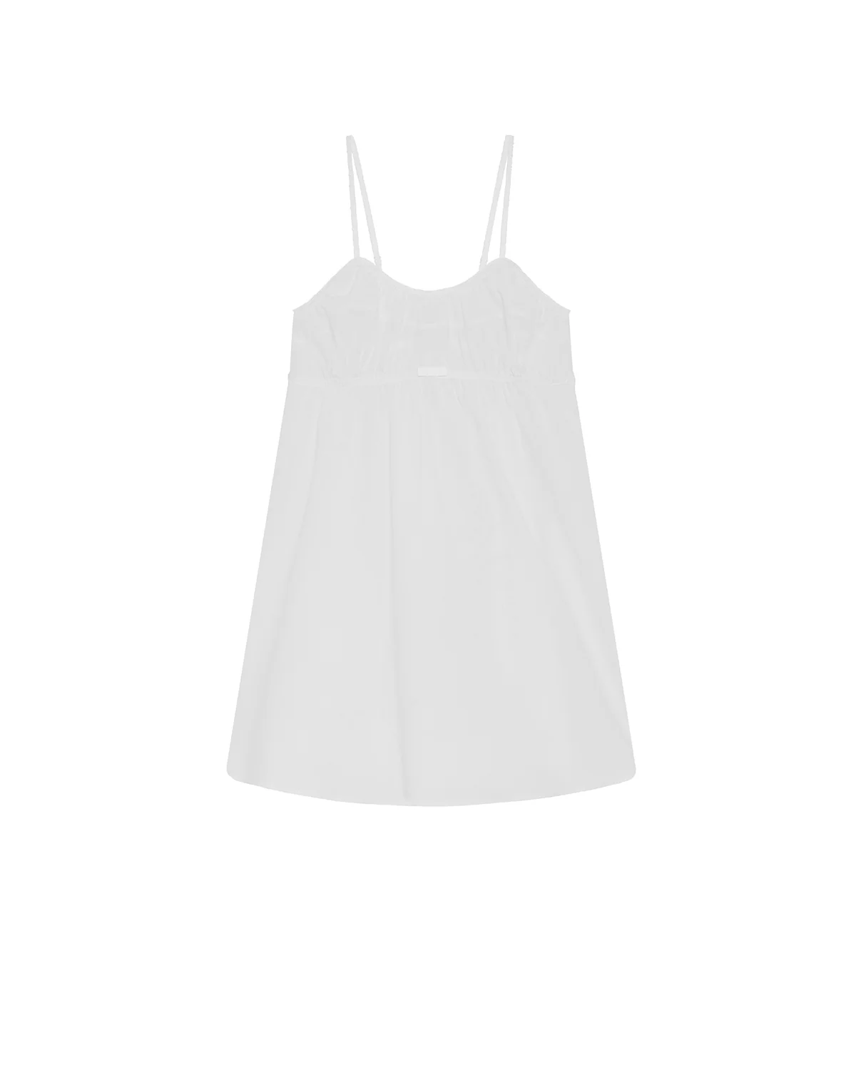 The Babydoll: White Cotton Voile - Image 3