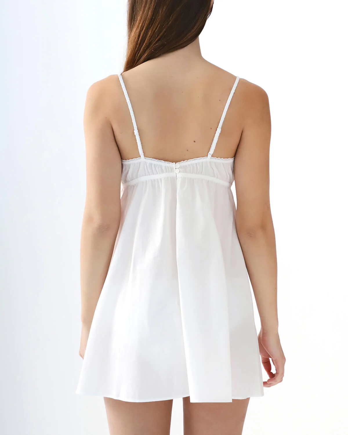 The Babydoll: White Cotton Voile - Image 4