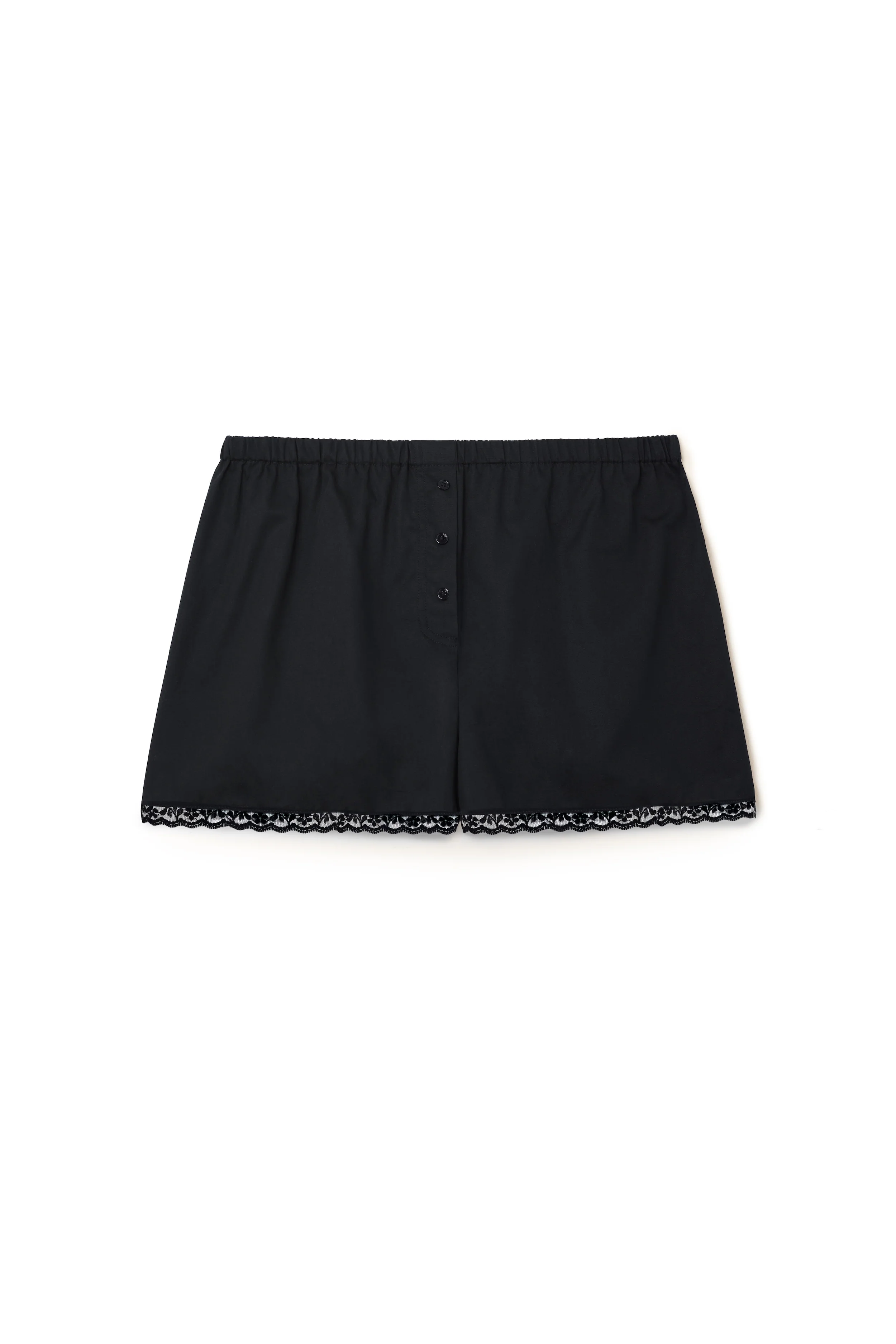The Boxer: Black French Poplin - Image 3