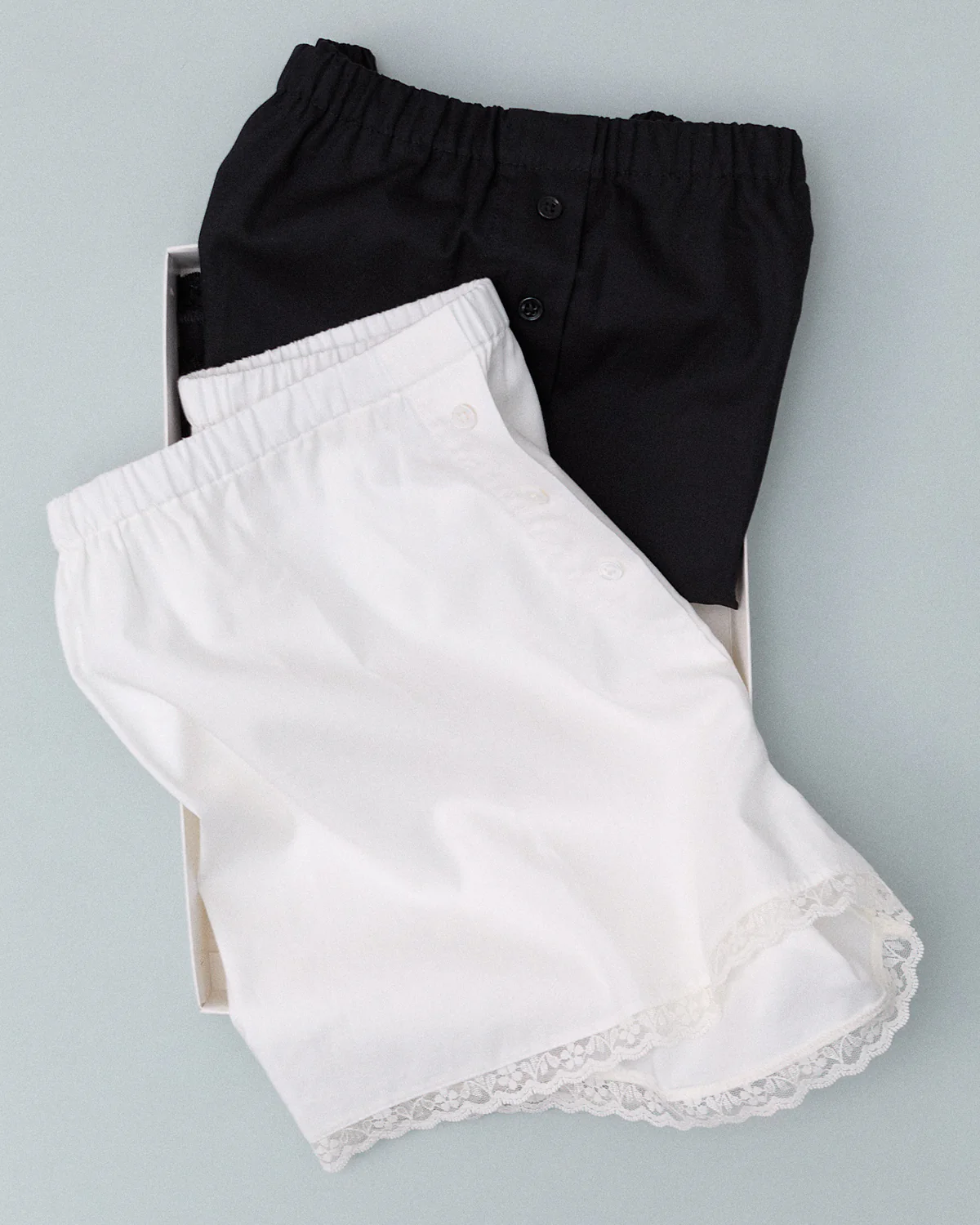 The Boxer: Black French Poplin - Image 4
