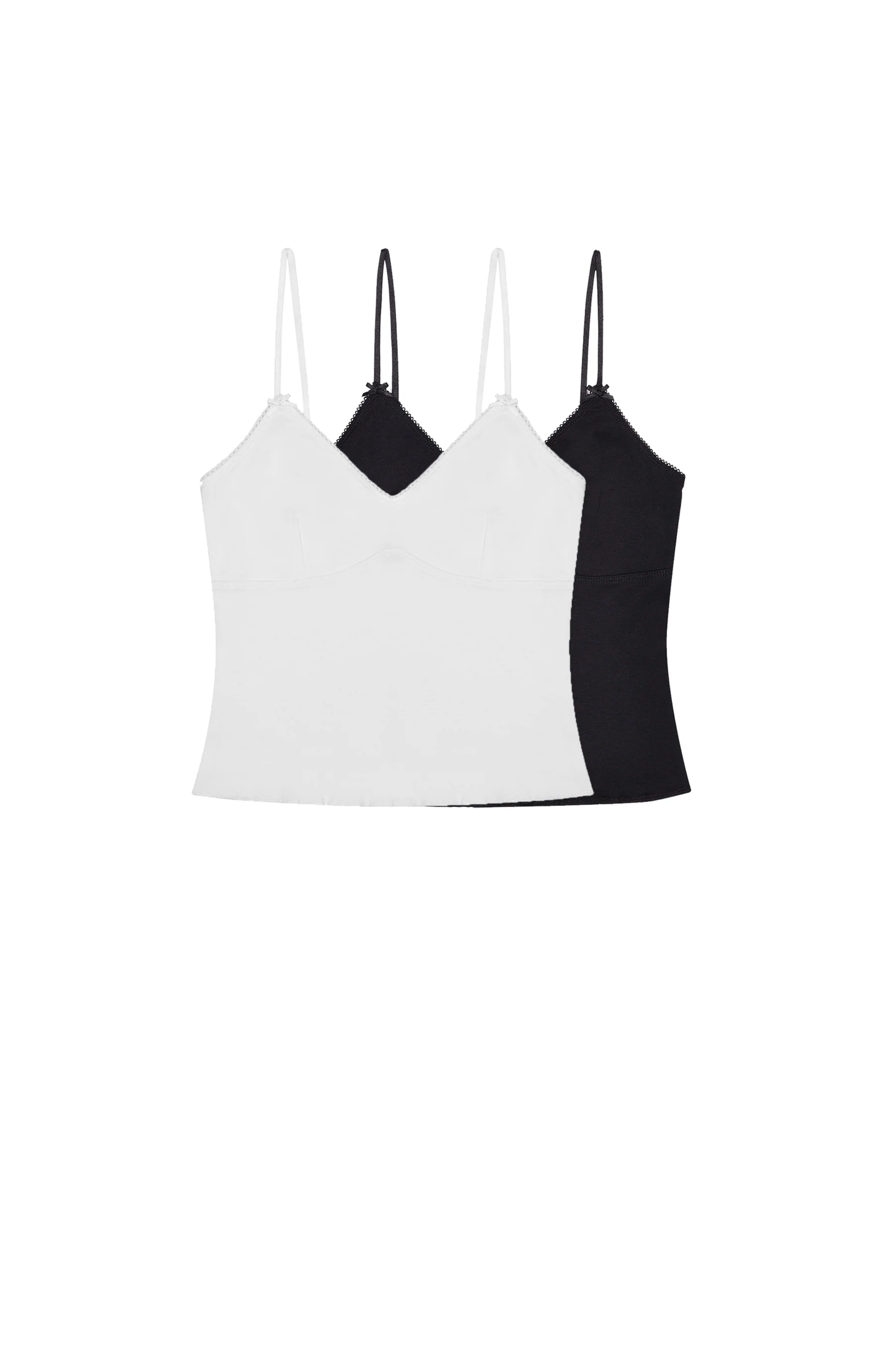 The Bralette Tank 2 Pack: Cotton Jersey - Image 3