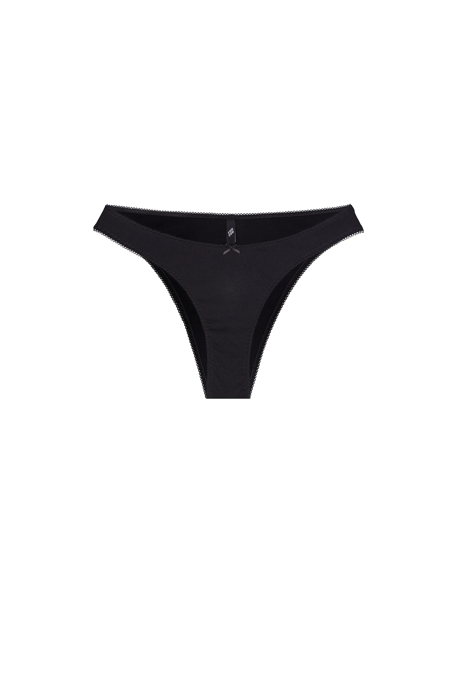 The Brazilian: Black Cotton Jersey - Image 3