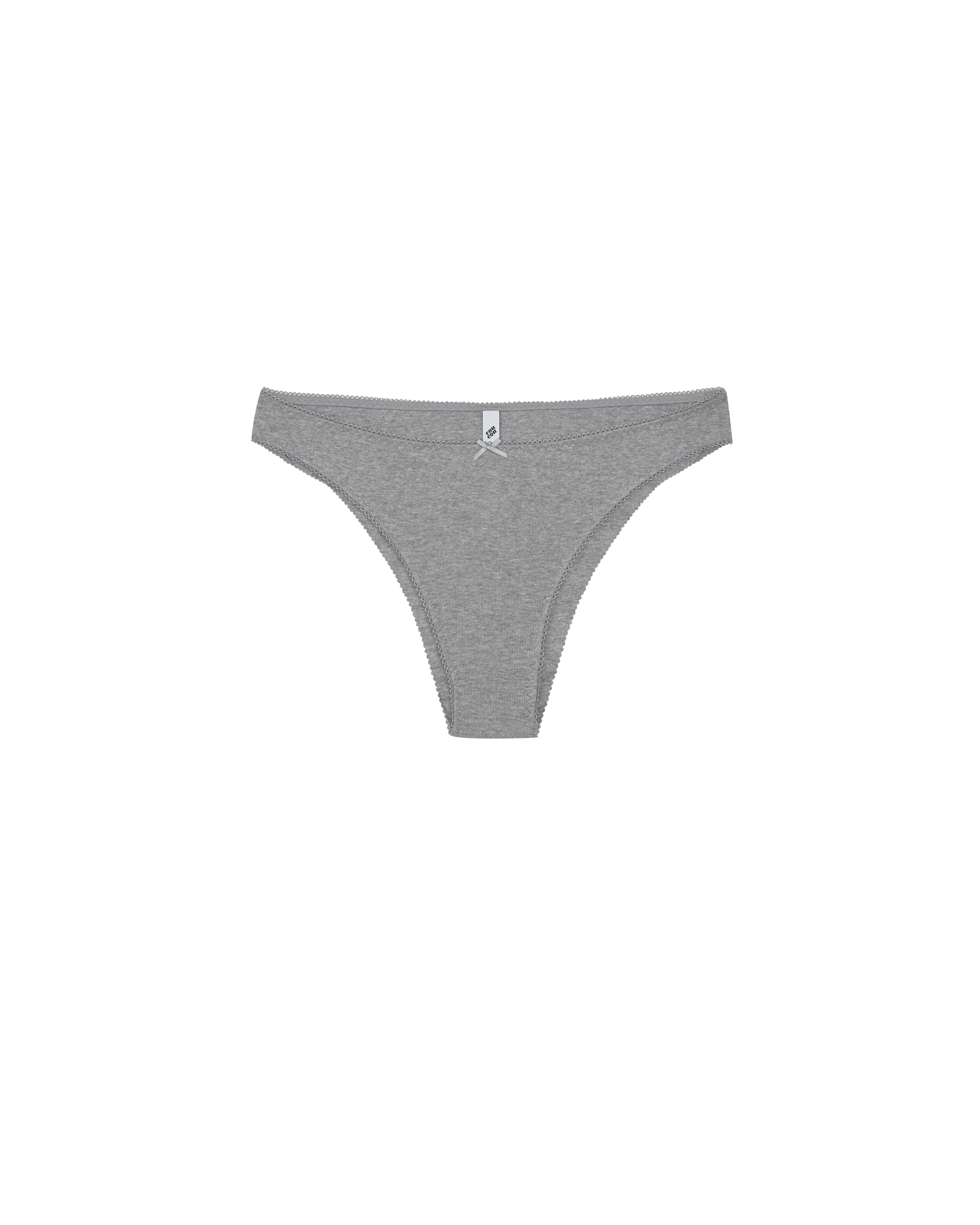 The Brazilian: Grey Cotton Jersey - Image 3