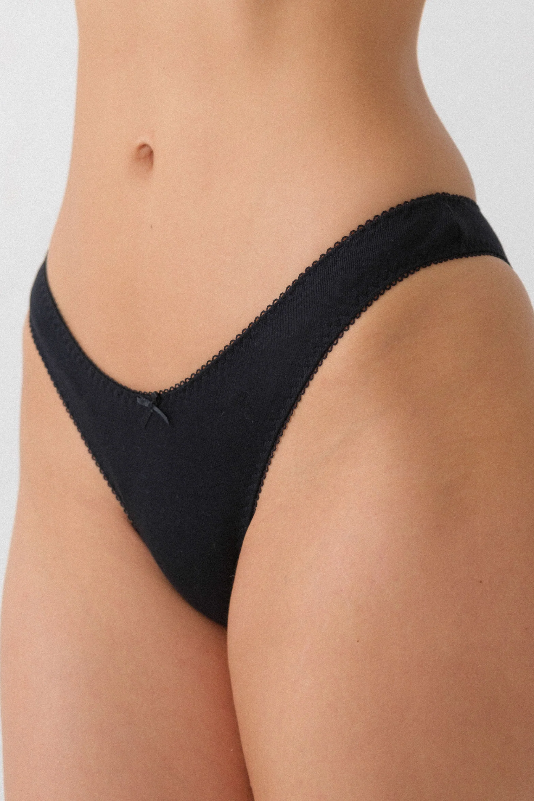 The Brazilian 3 Pack: Cotton Jersey Black - Image 2