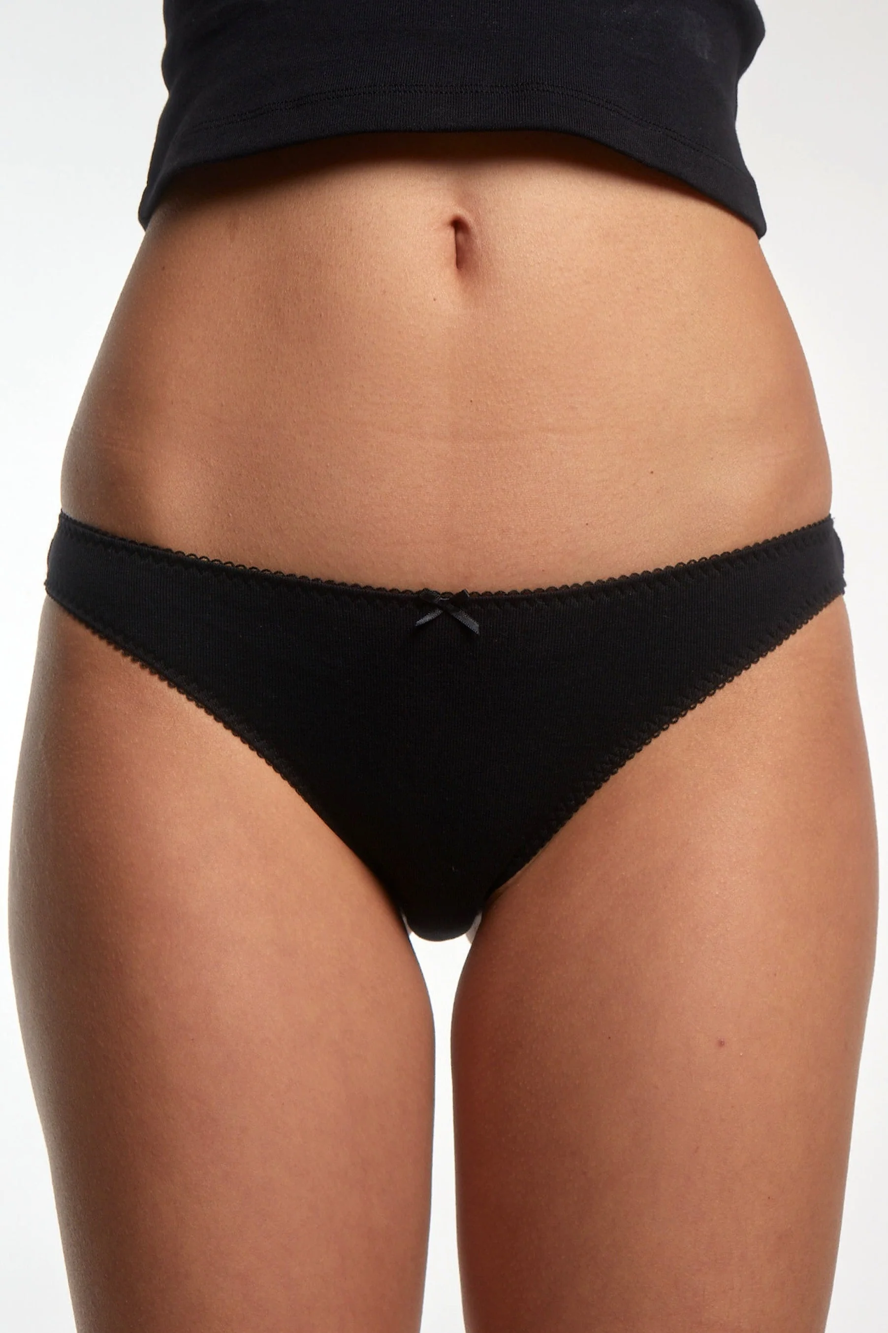The Brief 3 Pack: Cotton Jersey Black - Image 5