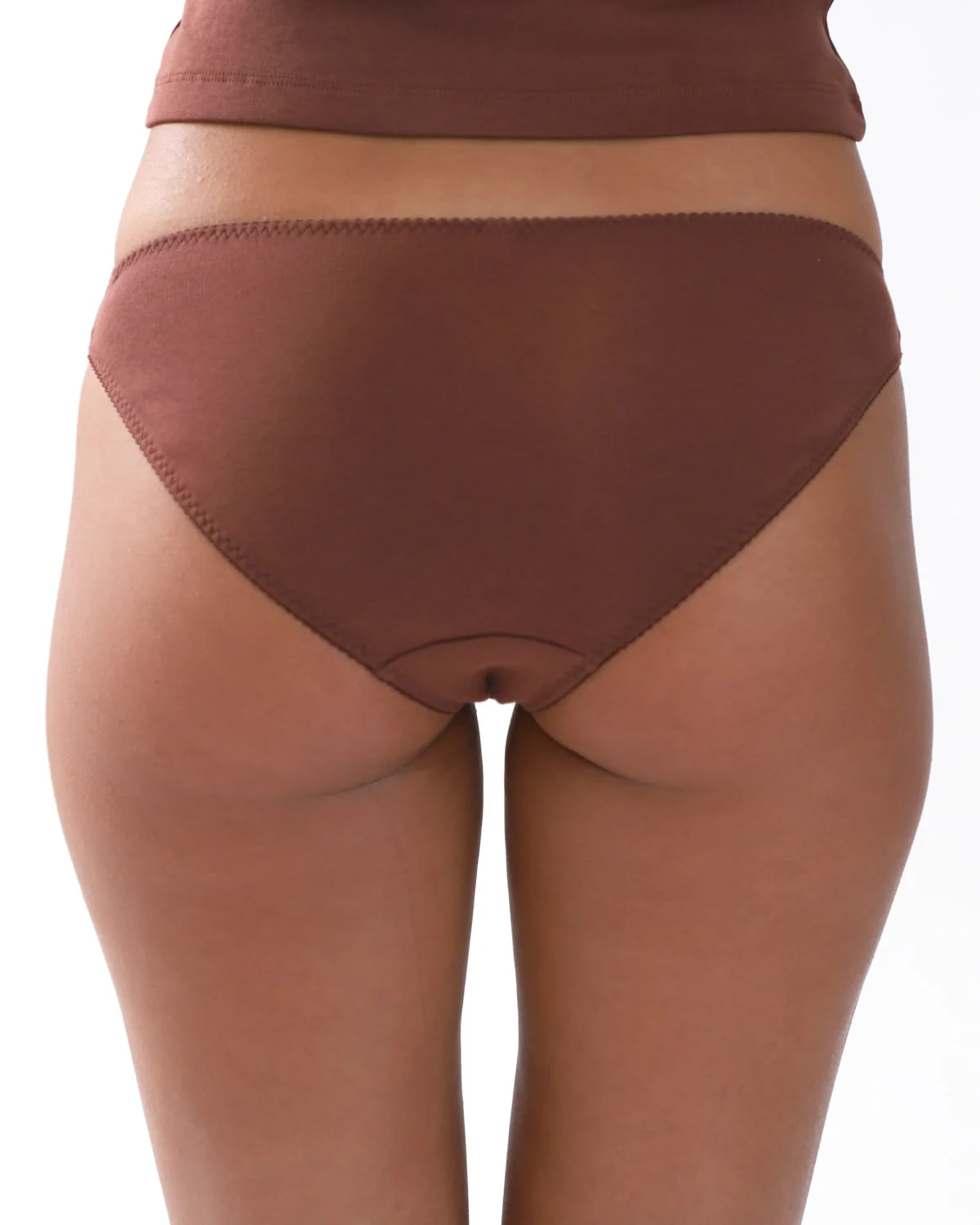 The Brief: Brown Cotton Jersey - Image 5