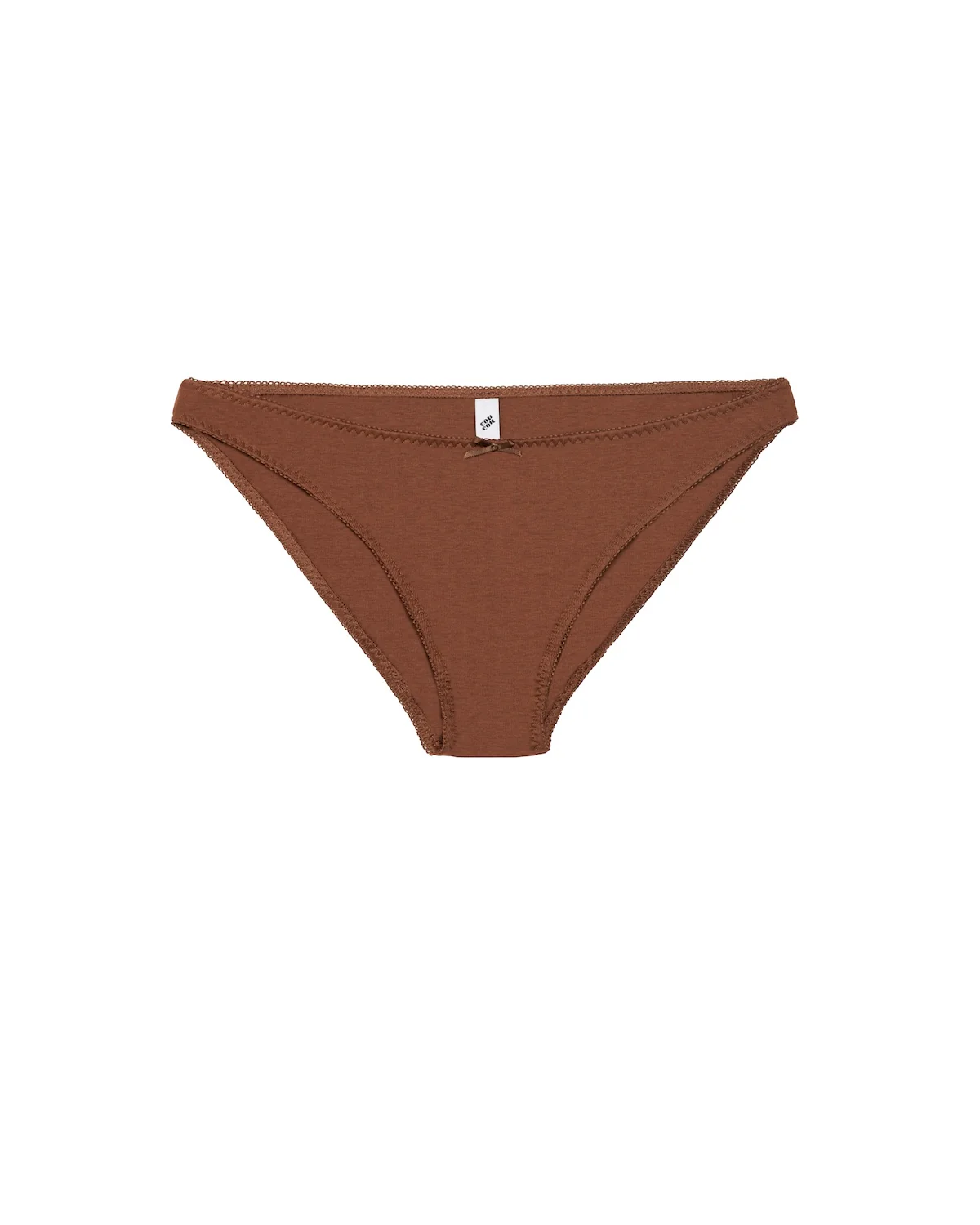 The Brief: Brown Cotton Jersey - Image 3