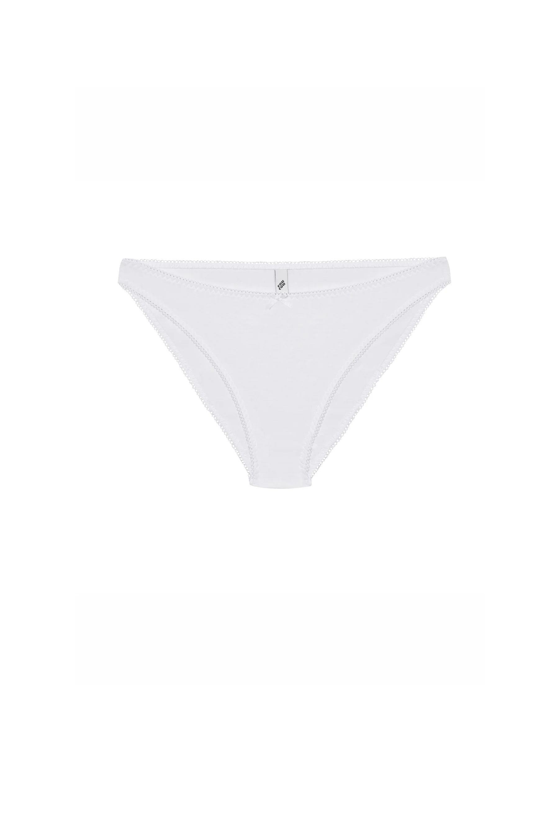 The Brief: White Cotton Jersey - Image 3