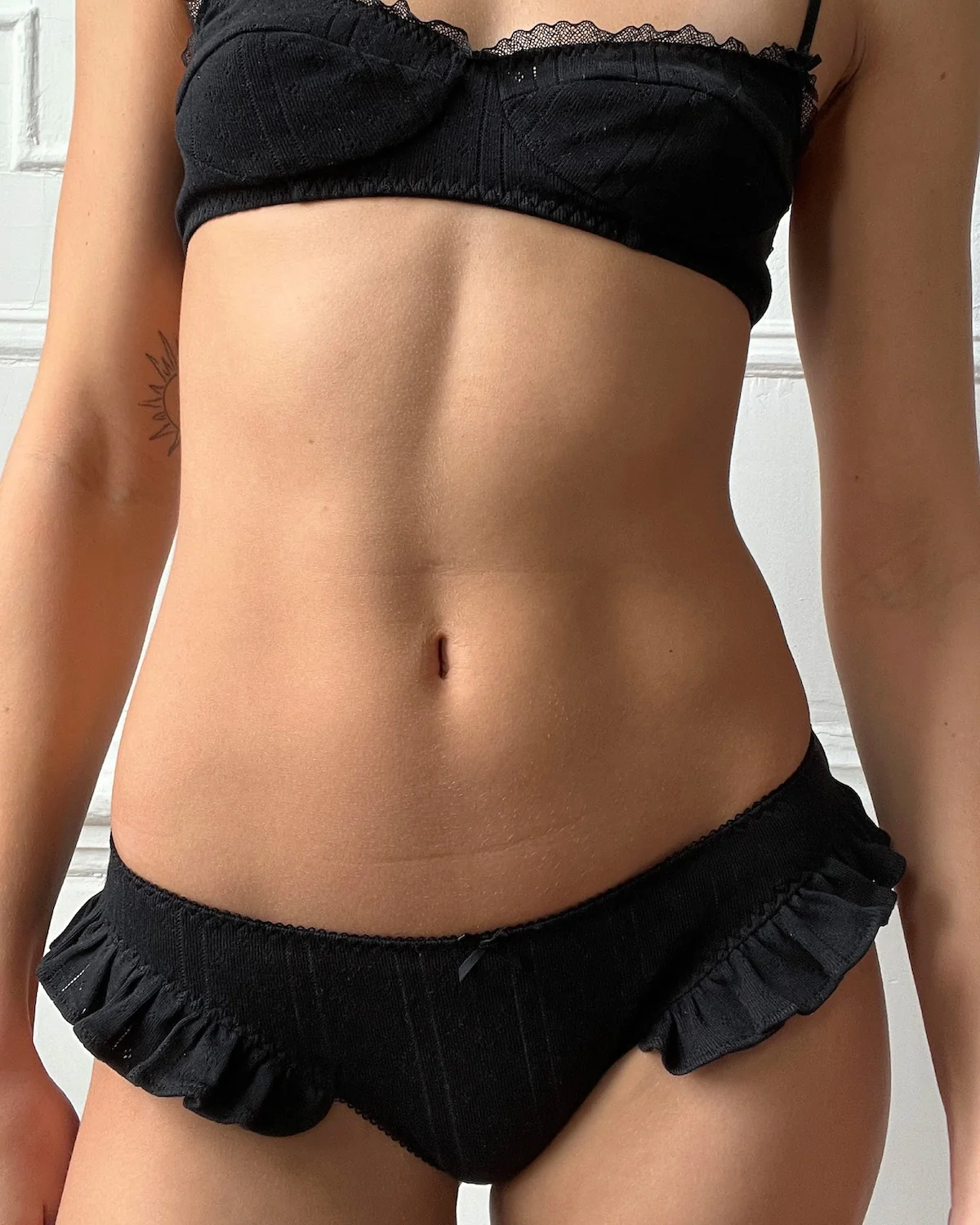 The Butterfly Brief: Black Pointelle - Image 2