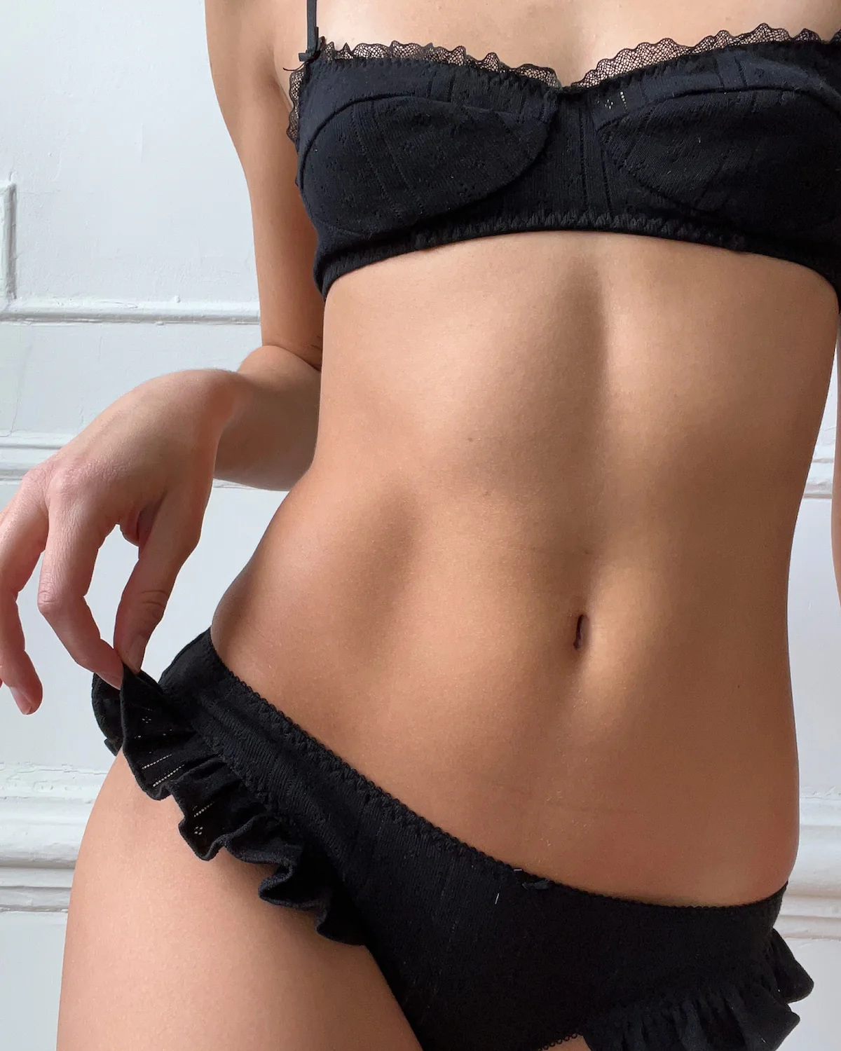 The Butterfly Brief: Black Pointelle - Image 5
