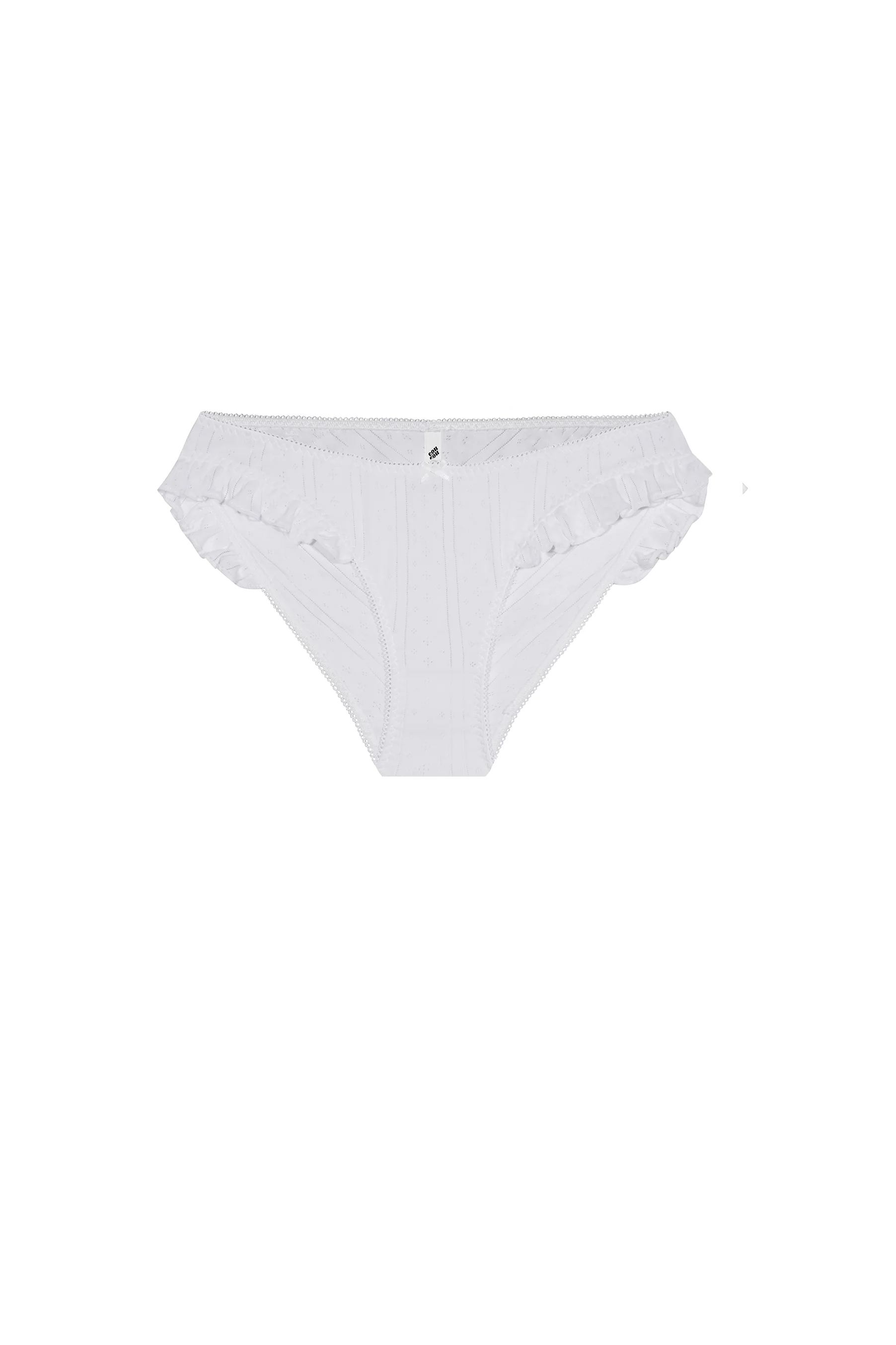 The Butterfly Brief: White Pointelle - Image 3