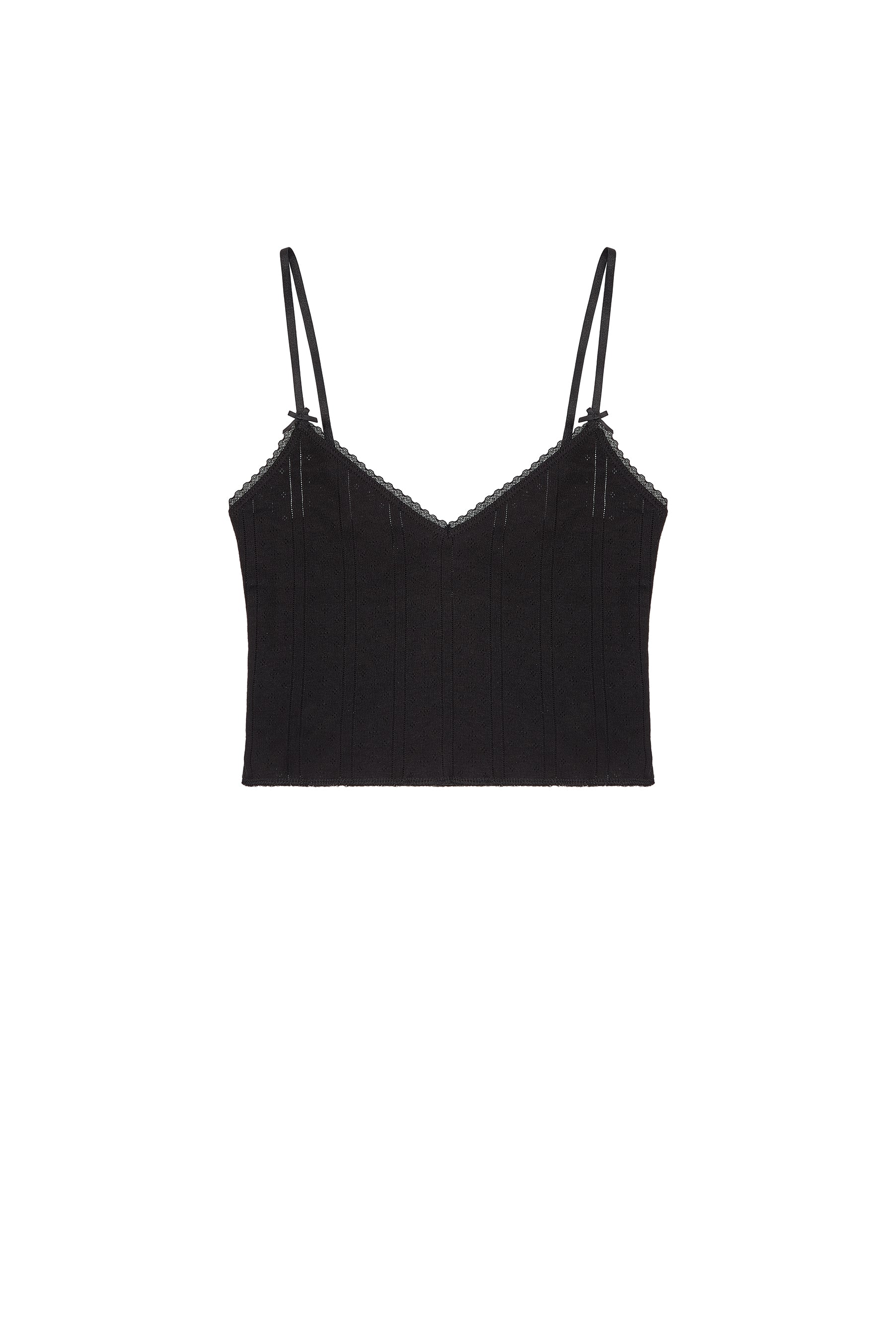The Cami: Black Pointelle - Image 3