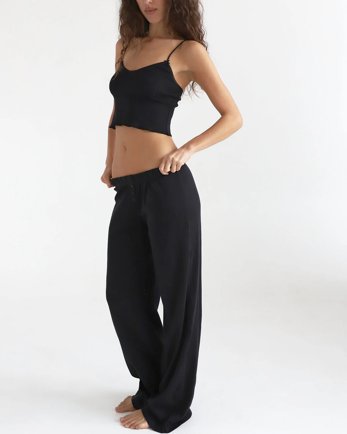 The Cami: Black Pointelle - Image 5