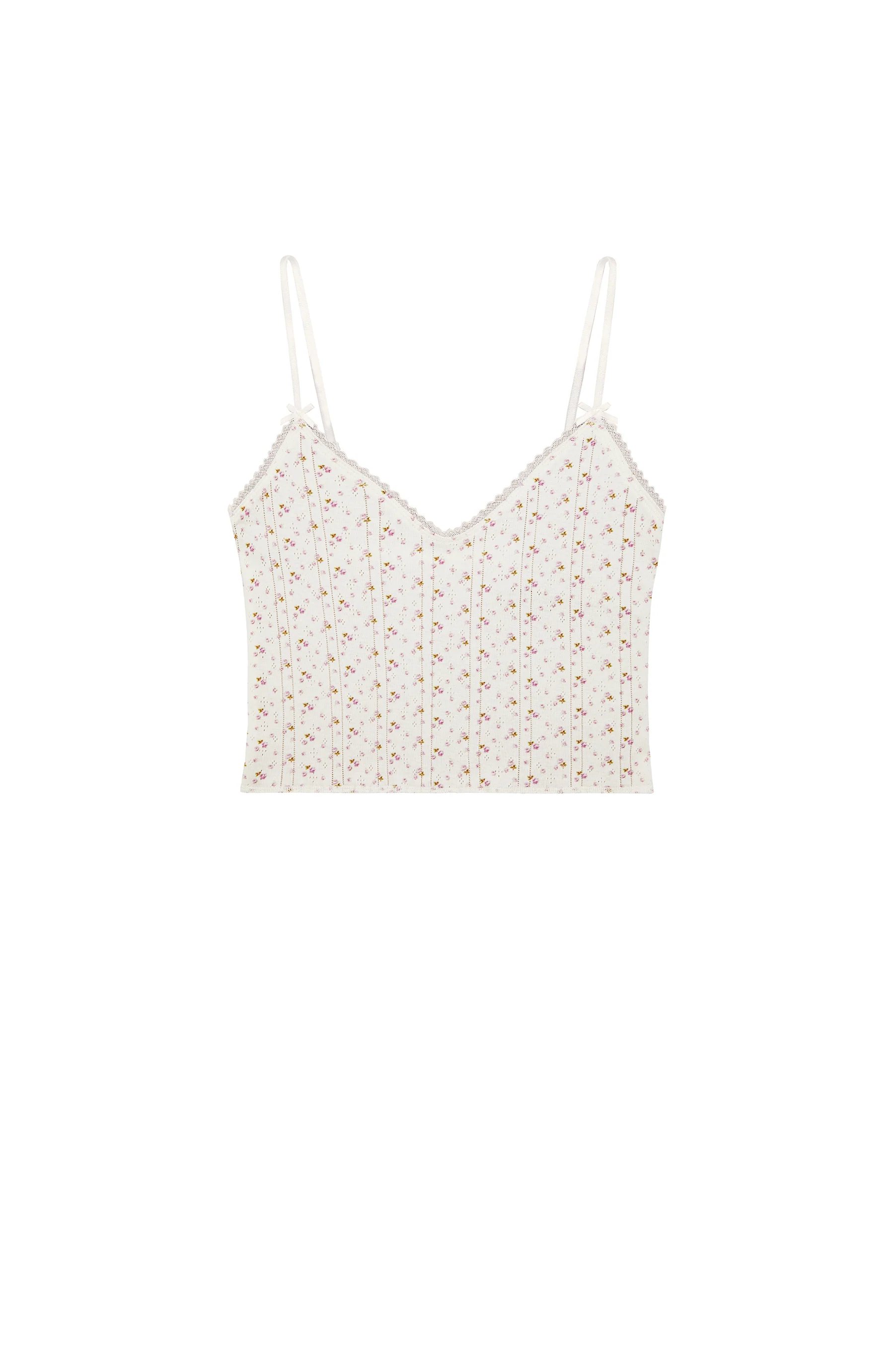 The Cami: English Rose Pointelle - Image 3
