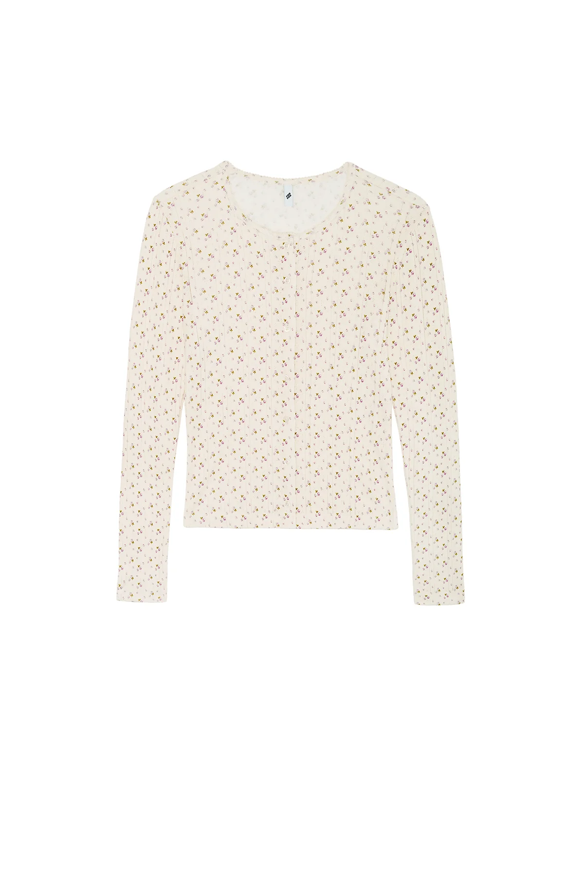 The Cardigan: English Rose Pointelle - Image 3