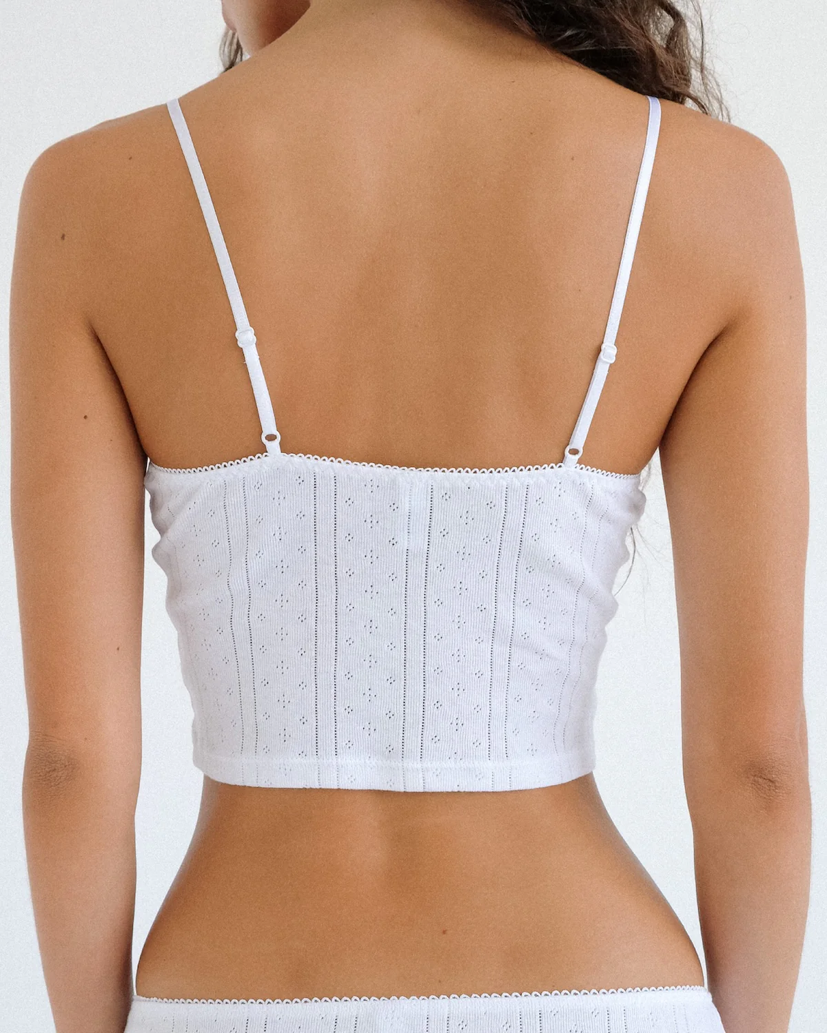 The Corselette: White Pointelle - Image 4