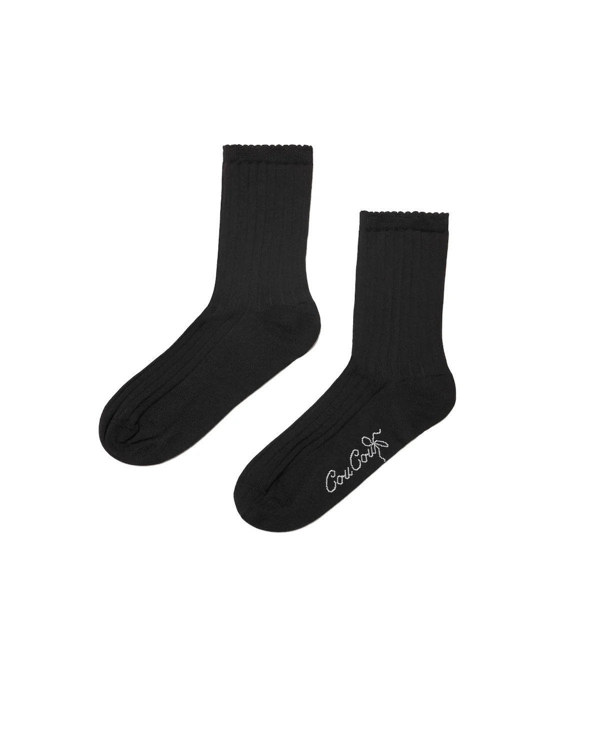The Everyday Sock: Black Organic Cotton - Image 3