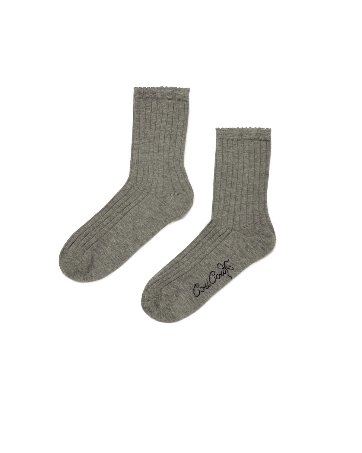 The Everyday Sock: Grey Organic Cotton - Image 3