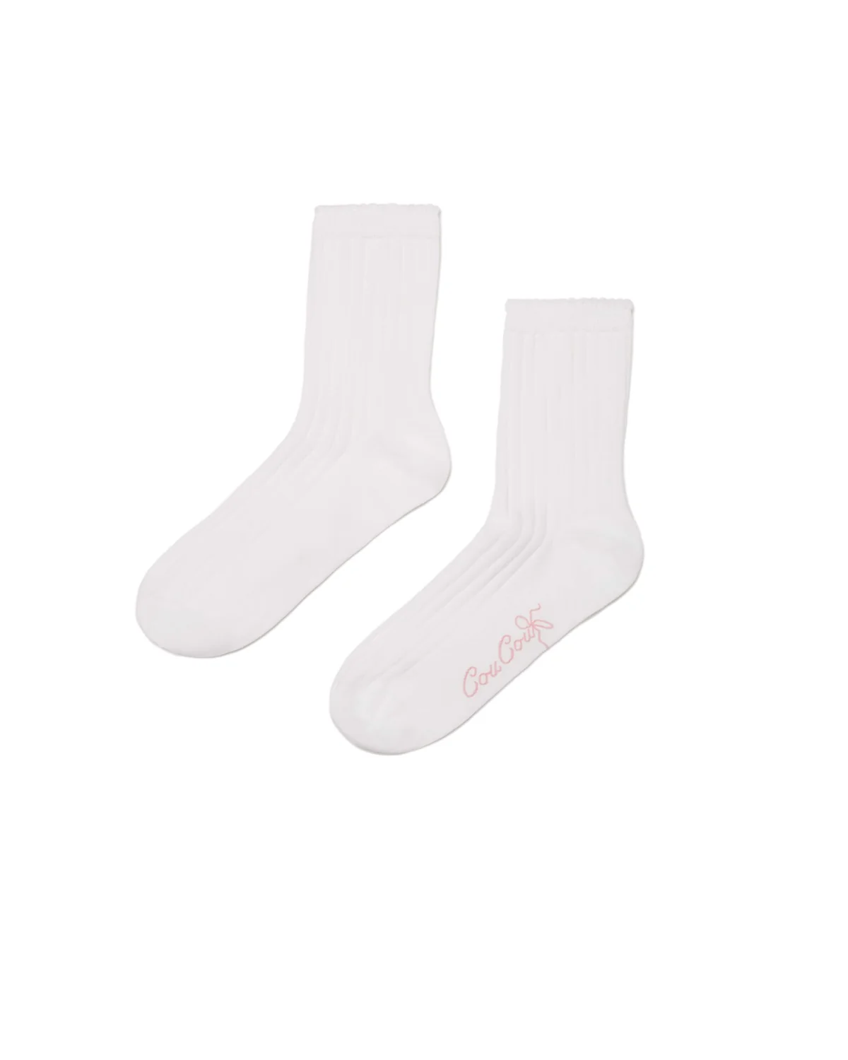 The Everyday Sock: White Organic Cotton - Image 3
