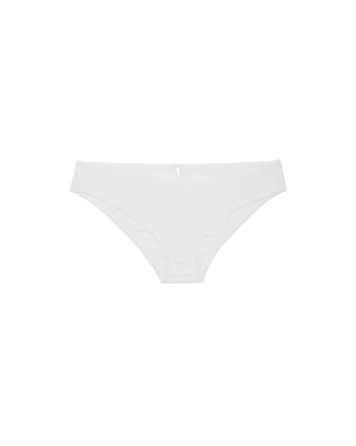 The French Brief: White Cotton Voile - Image 3