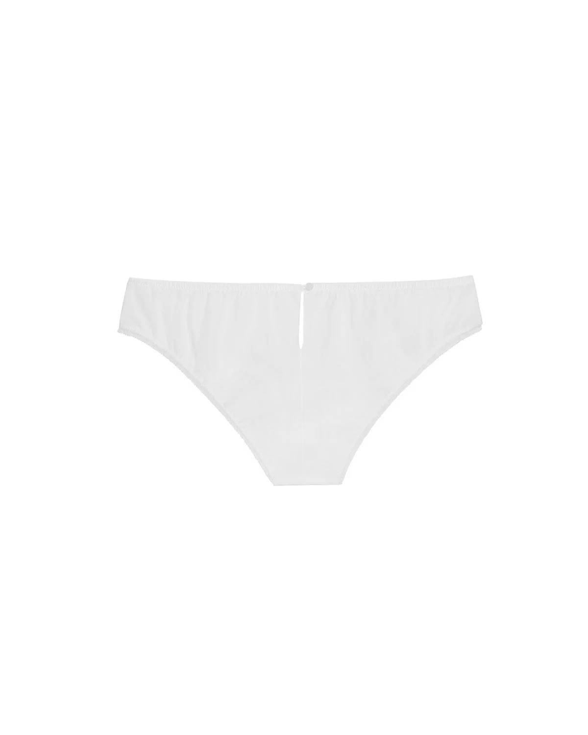 The French Brief: White Cotton Voile - Image 8