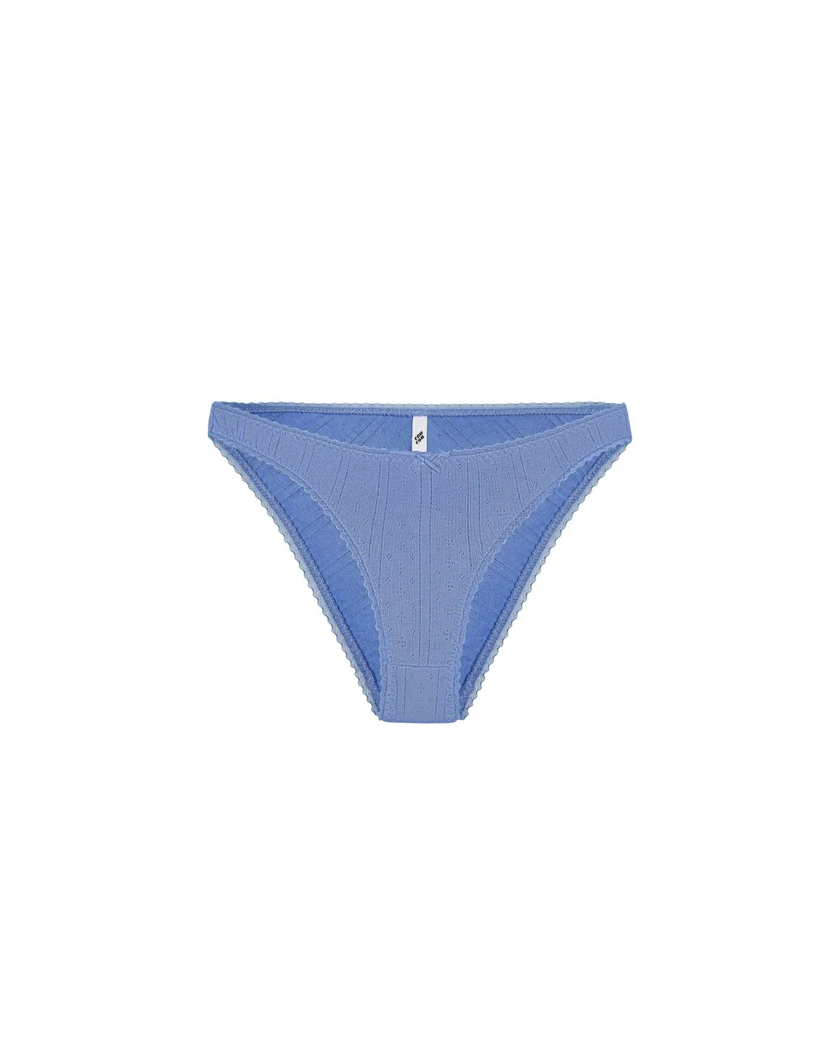 The High Rise: French Blue Pointelle - Image 3
