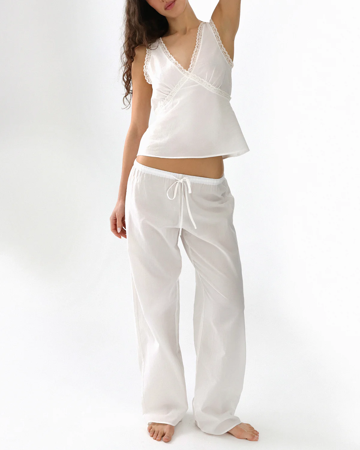 The Pant 2 Pack: Cotton Voile Black & White - Image 4