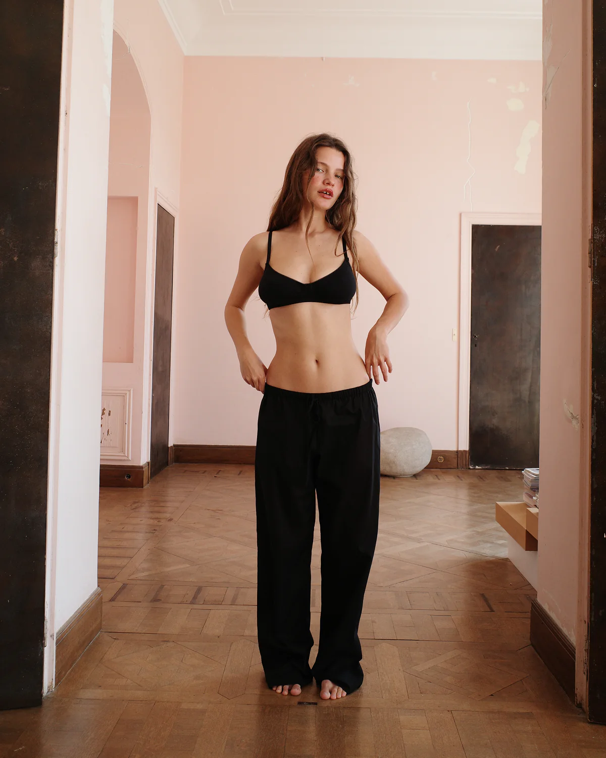 The Pant: Black Cotton Voile - Image 4