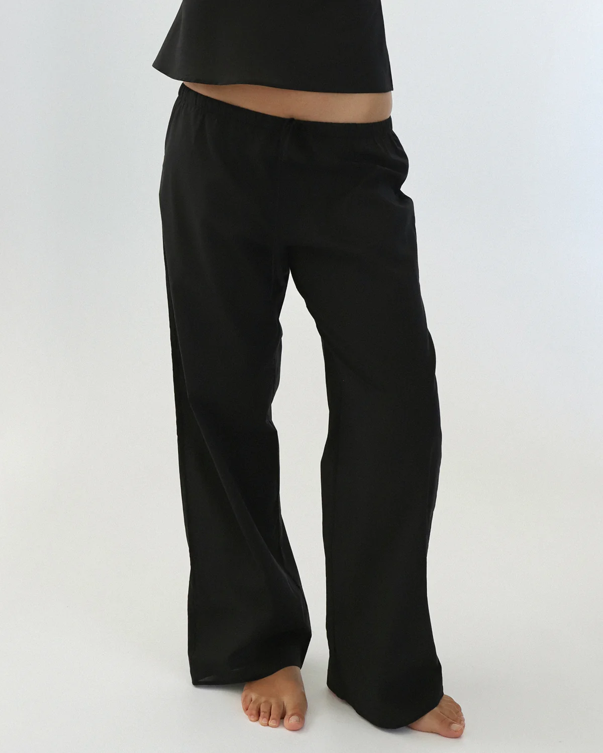The Pant: Black Cotton Voile - Image 5