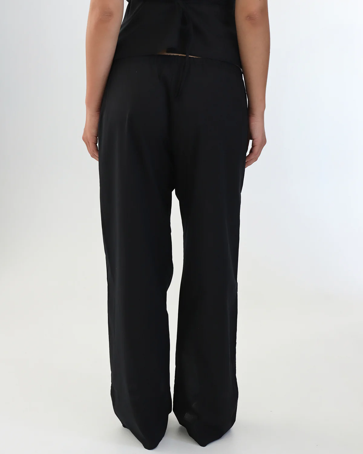 The Pant: Black Cotton Voile - Image 7