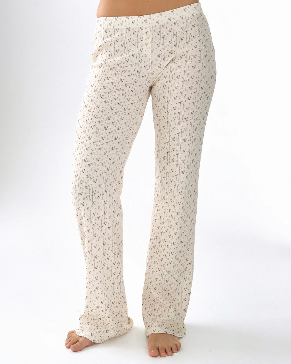 The Pant: English Rose Pointelle - Image 6