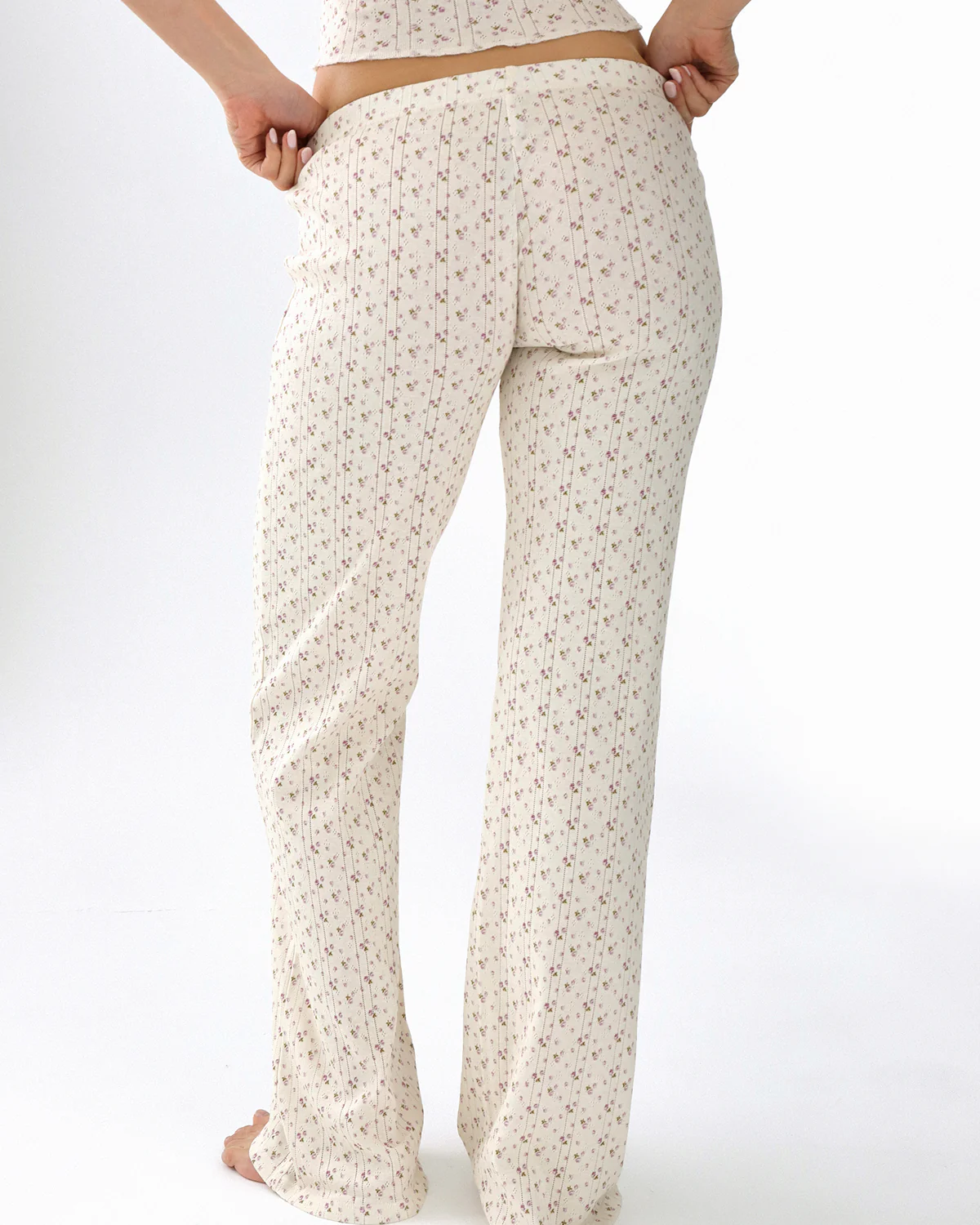 The Pant: English Rose Pointelle - Image 7