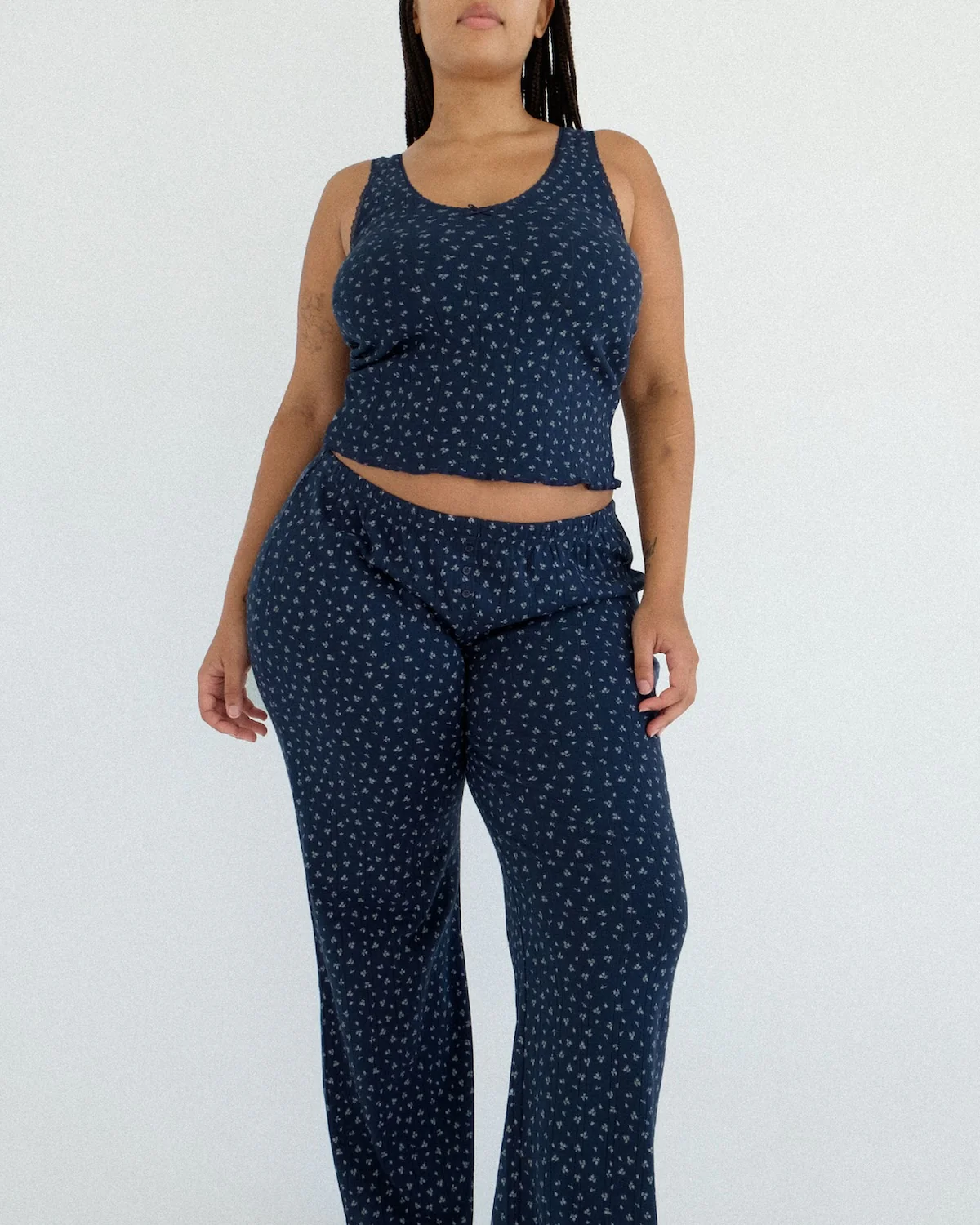 The Pant: Midnight Fields Pointelle - Image 6