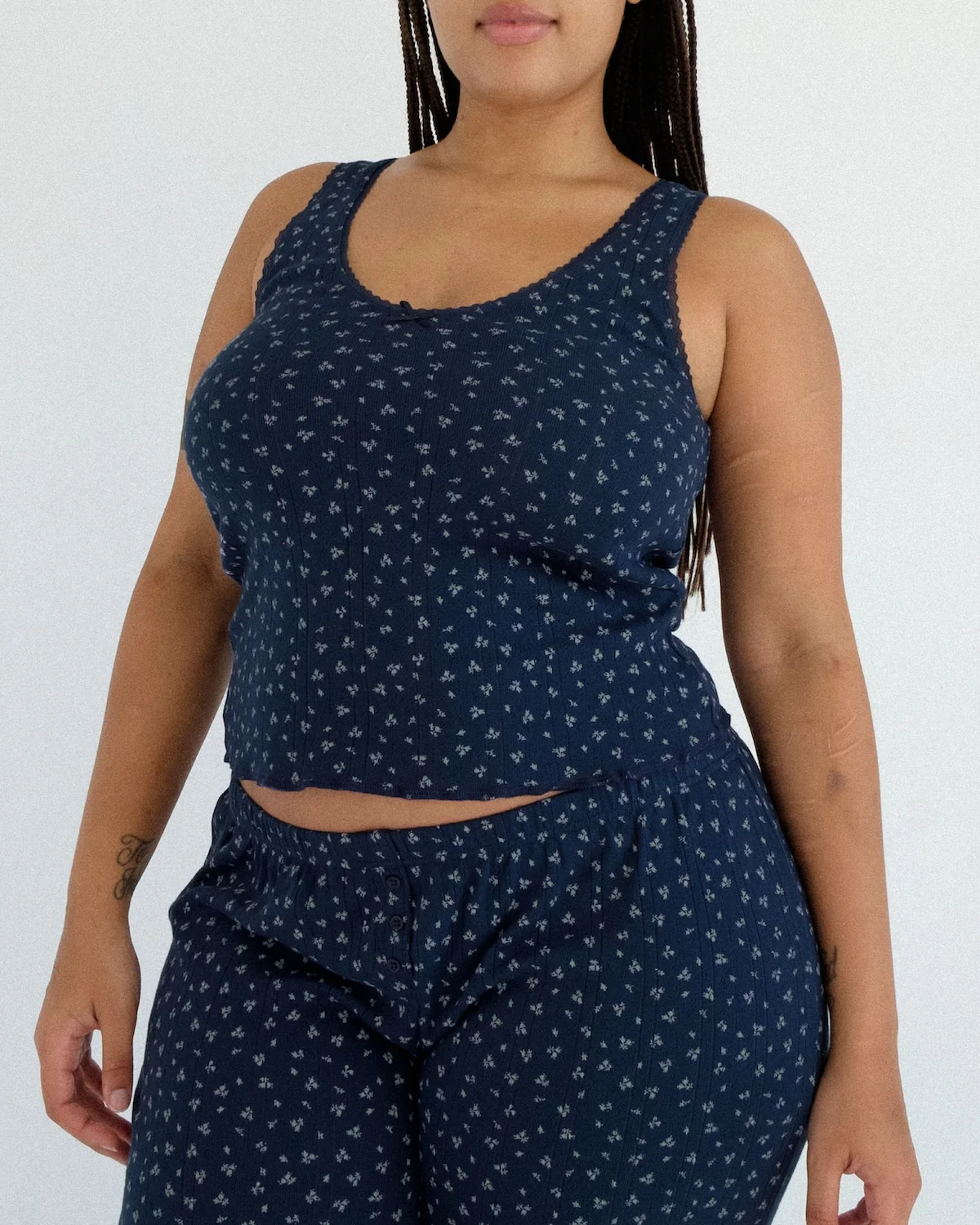 The Pant: Midnight Fields Pointelle - Image 8