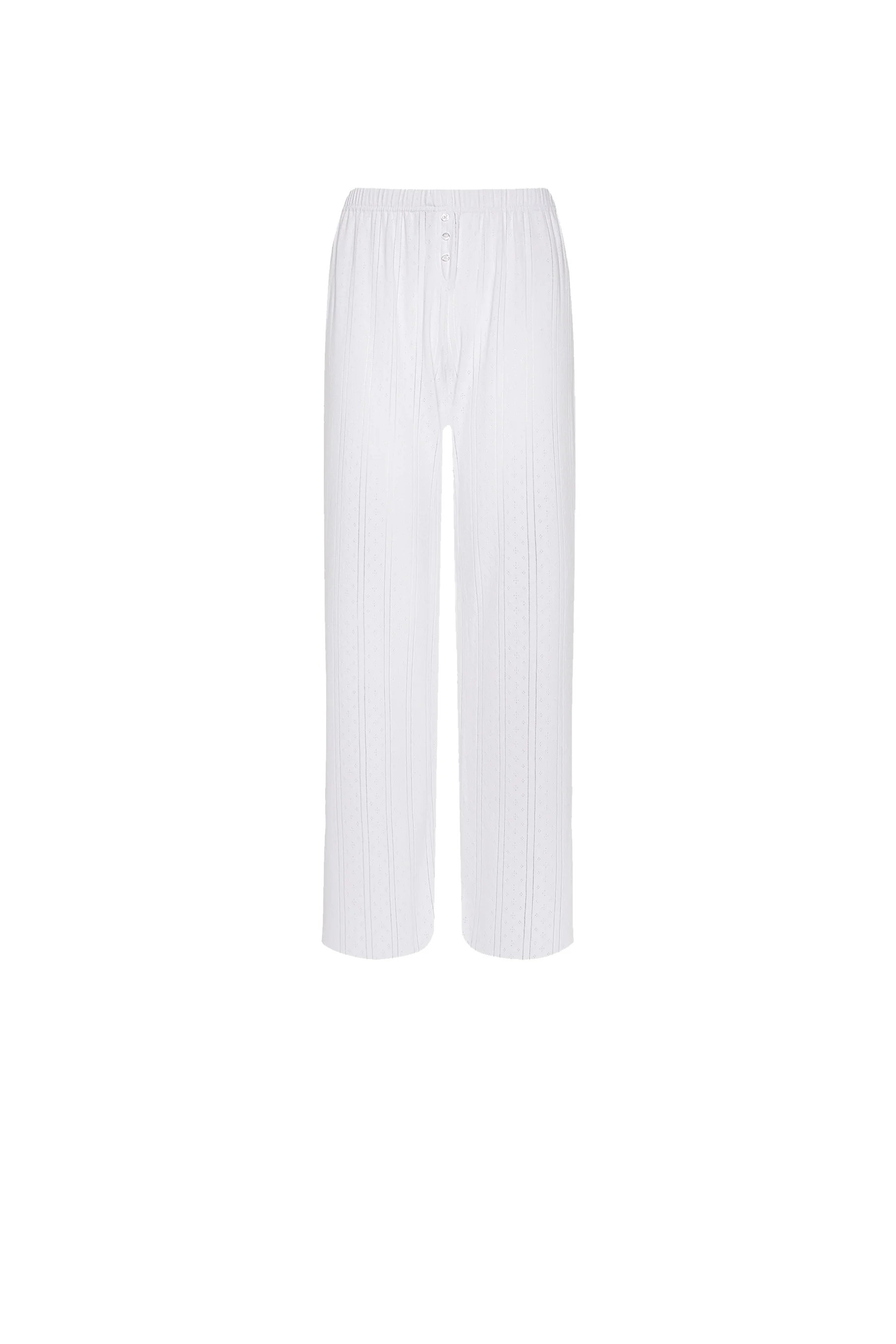 The Pant: White Pointelle - Image 3