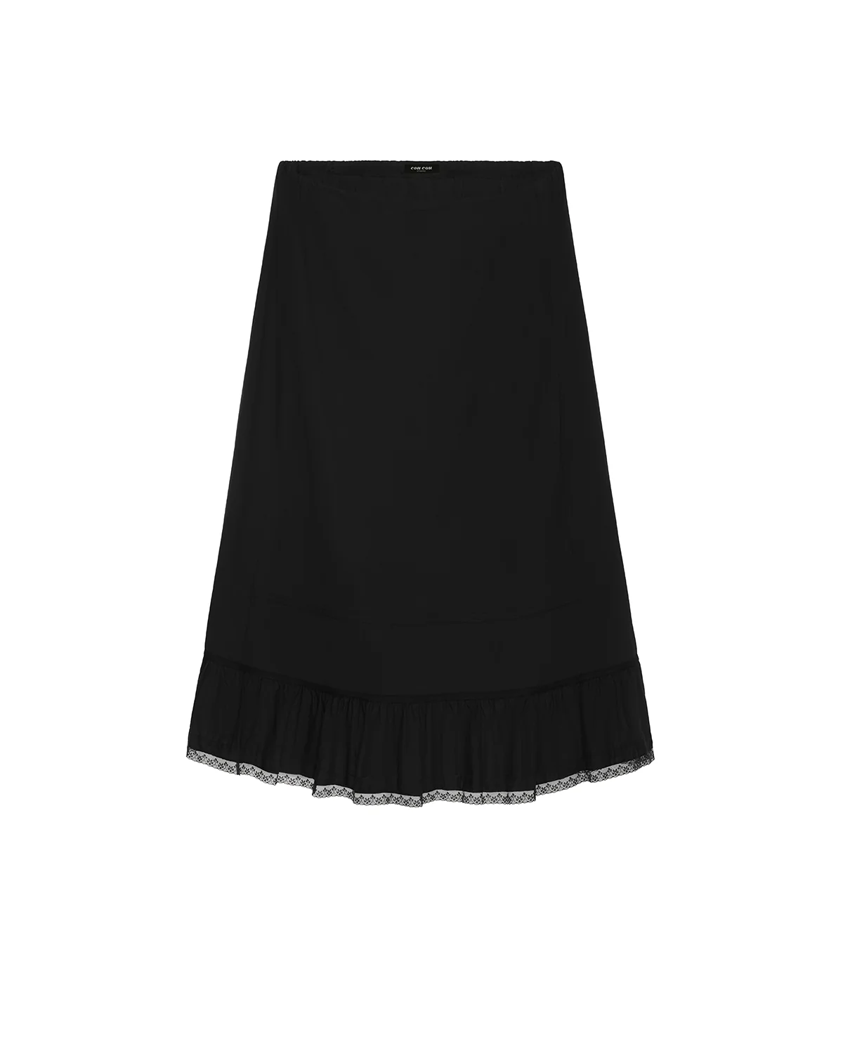 The Petticoat: Black Cotton Voile - Image 3