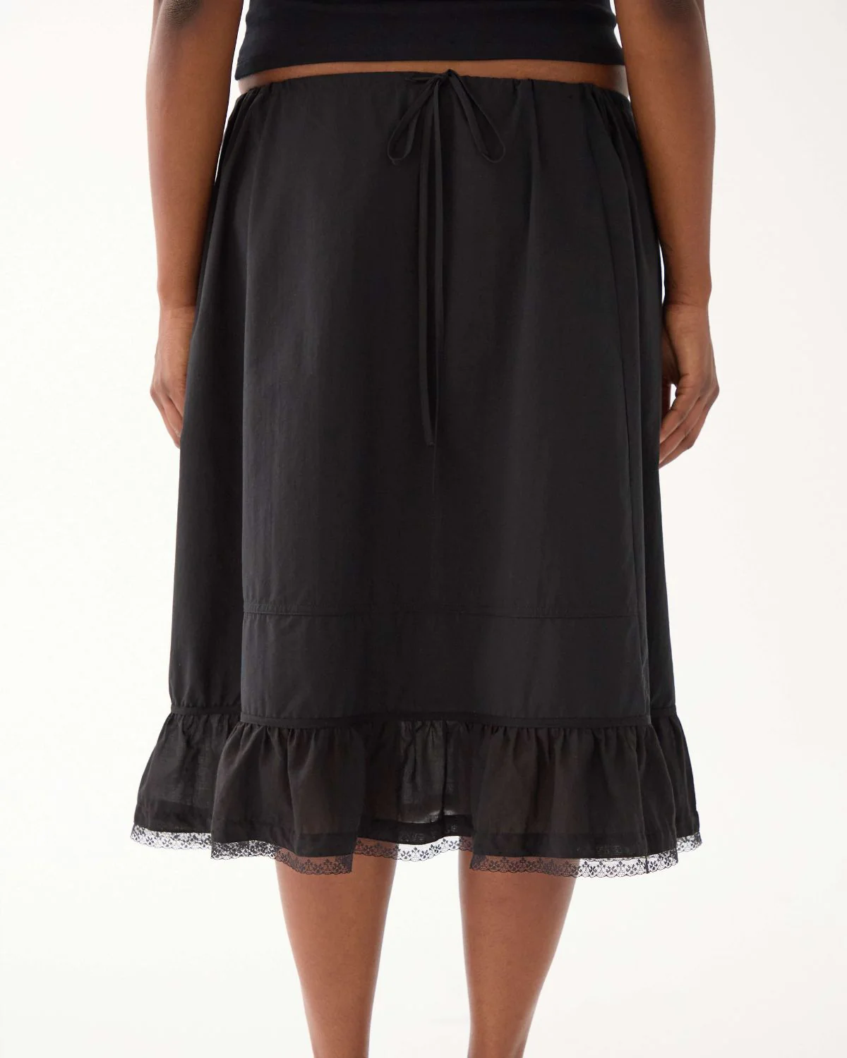 The Petticoat: Black Cotton Voile - Image 5