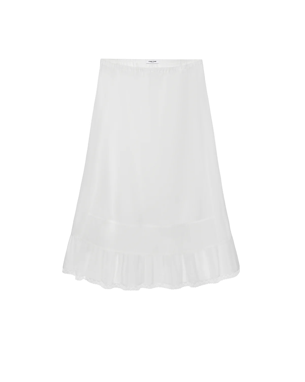 The Petticoat: White Cotton Voile - Image 3