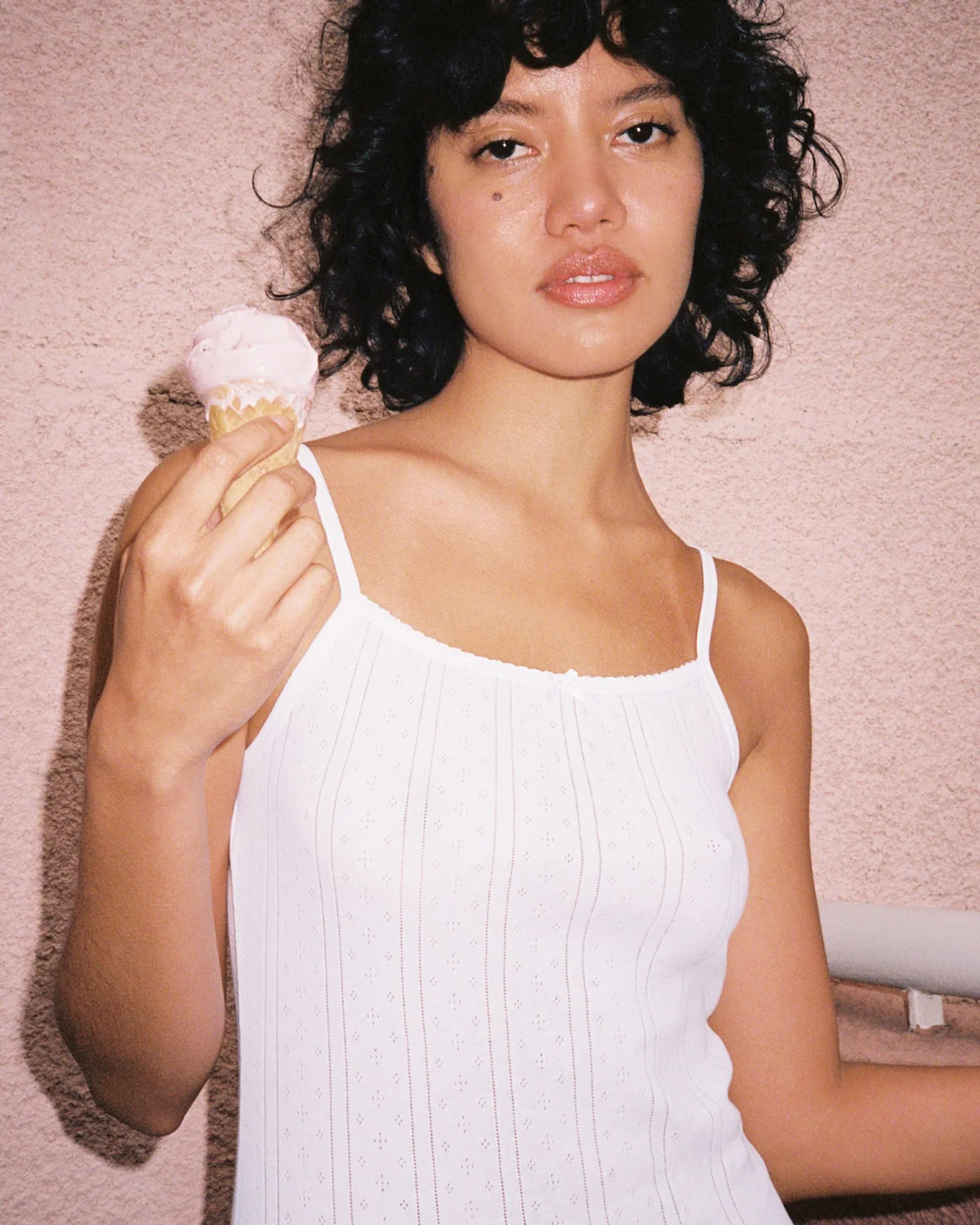 The Picot Dress: White Pointelle - Image 7