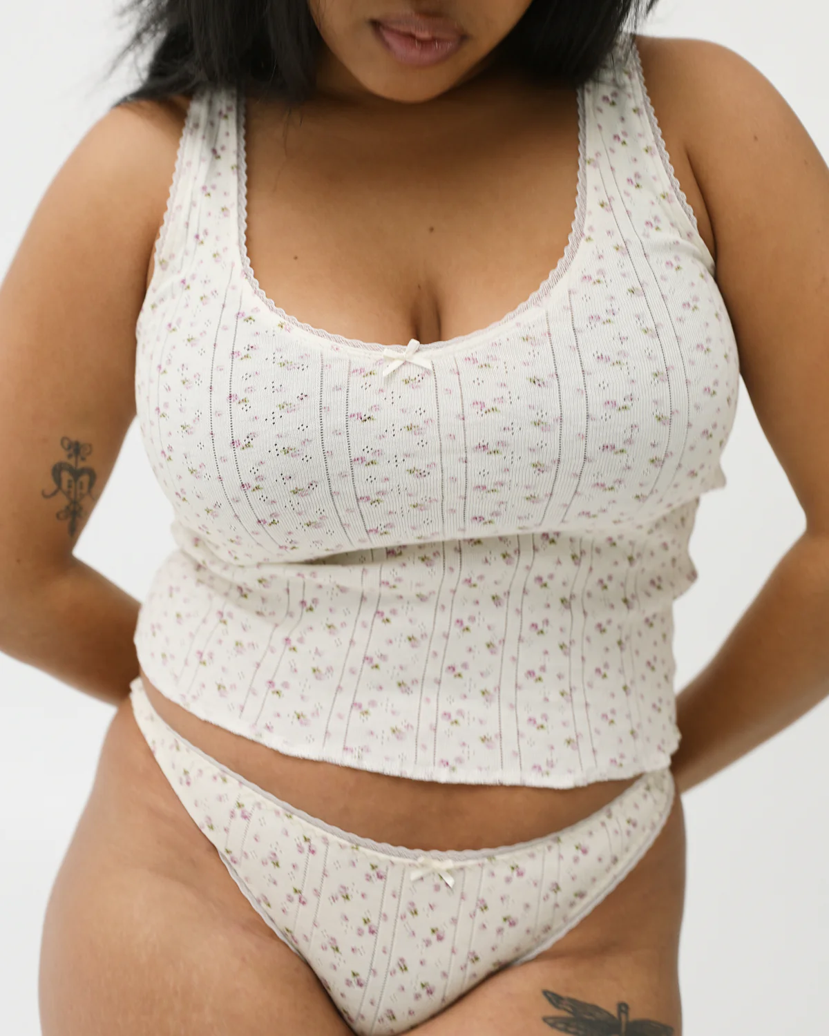 The Scoop Tank: English Rose Pointelle - Image 6