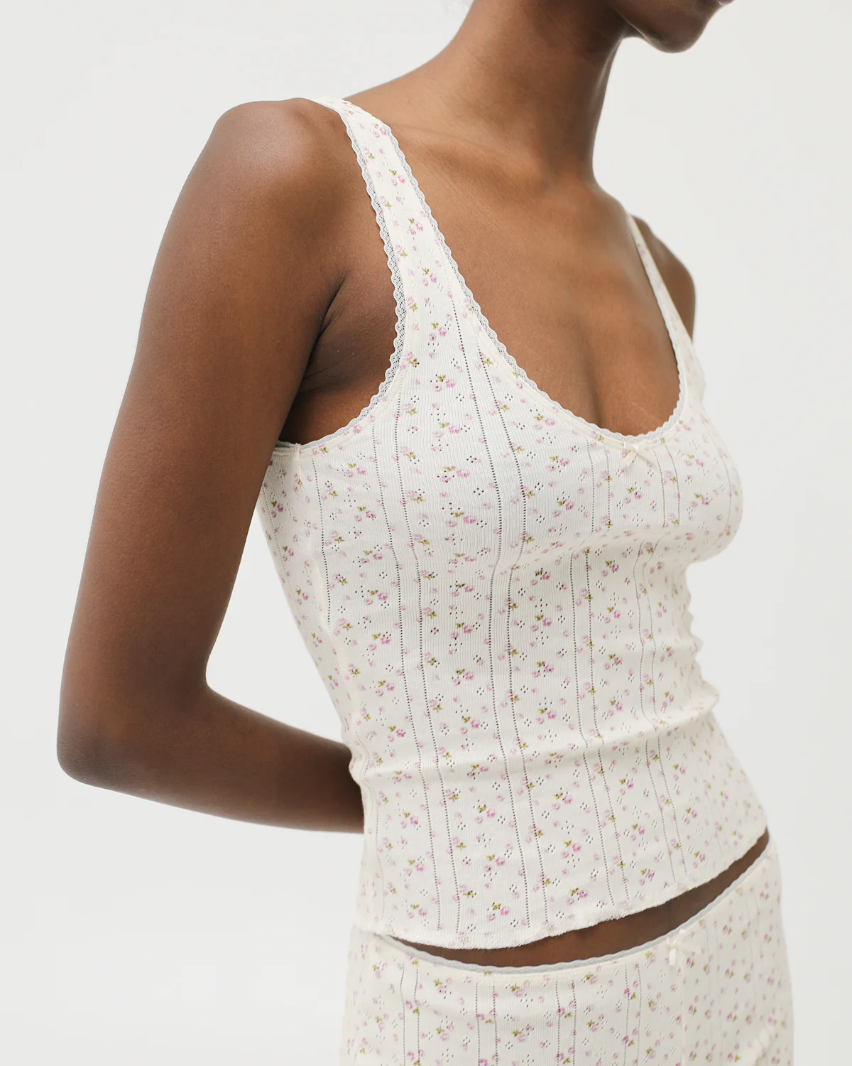 The Scoop Tank: English Rose Pointelle - Image 7