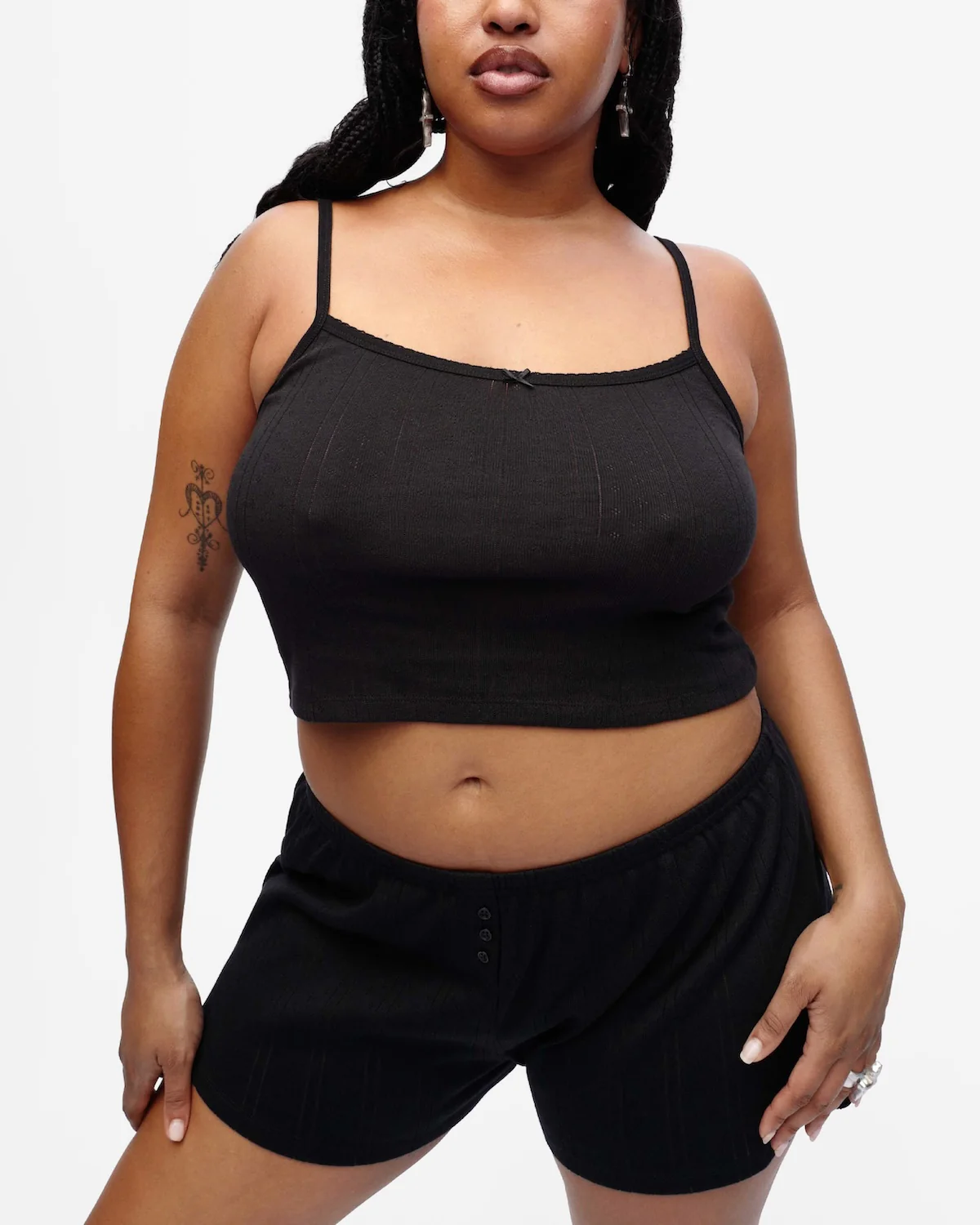 The Short: Black Pointelle - Image 6