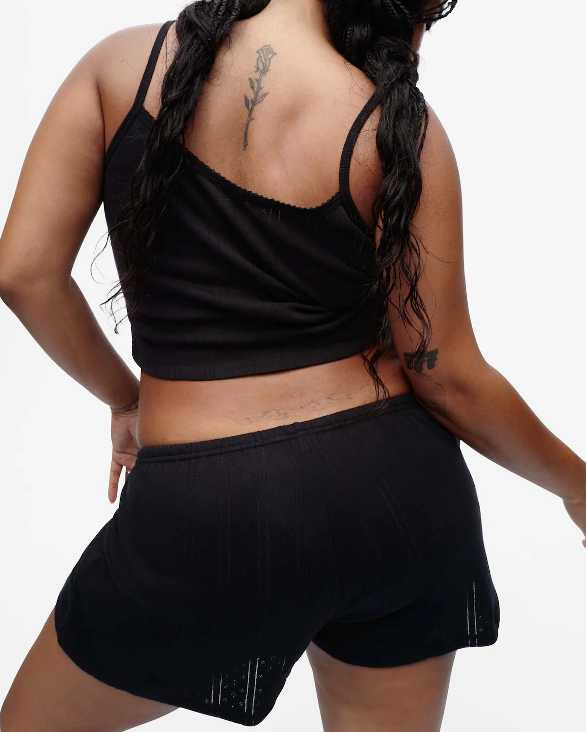 The Short: Black Pointelle - Image 7
