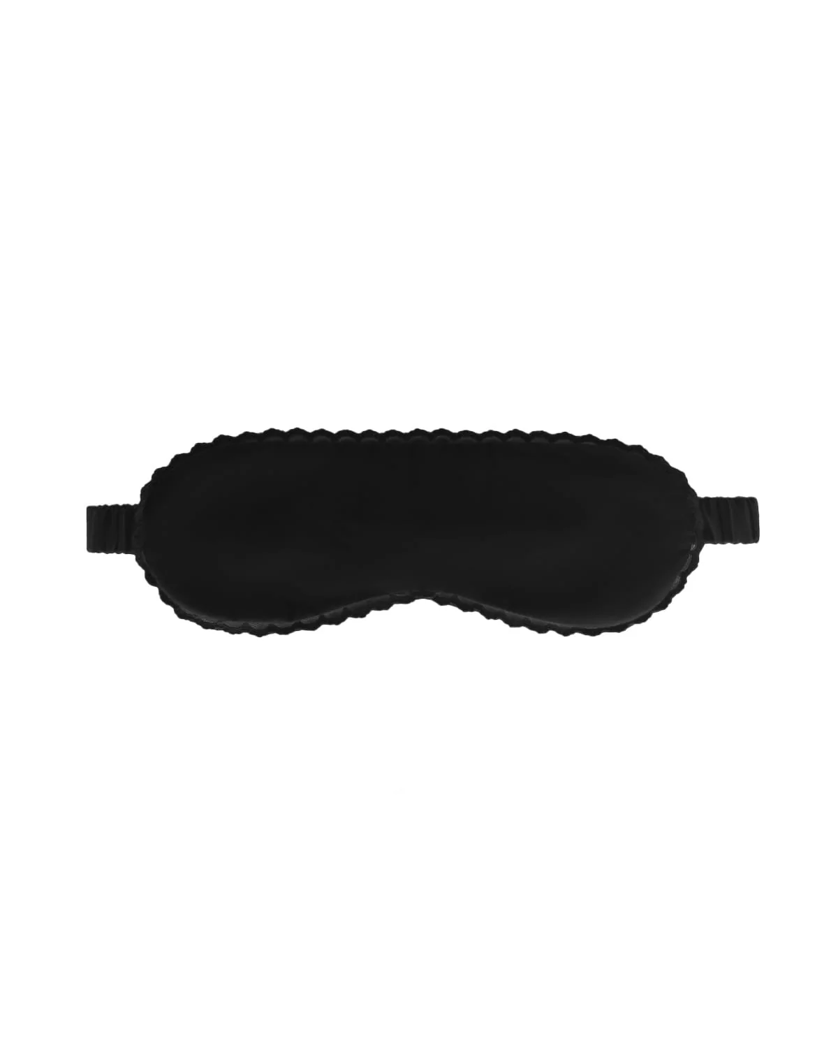 The Sleep Mask: Black Cotton Voile - Image 3