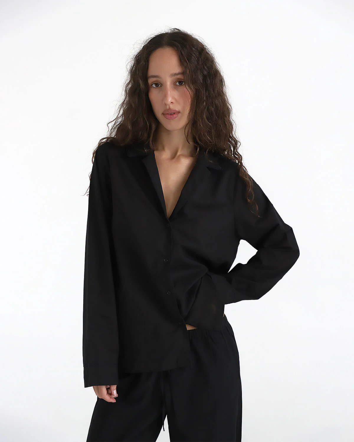 The Sunday Set: Cotton Voile Black - Image 4