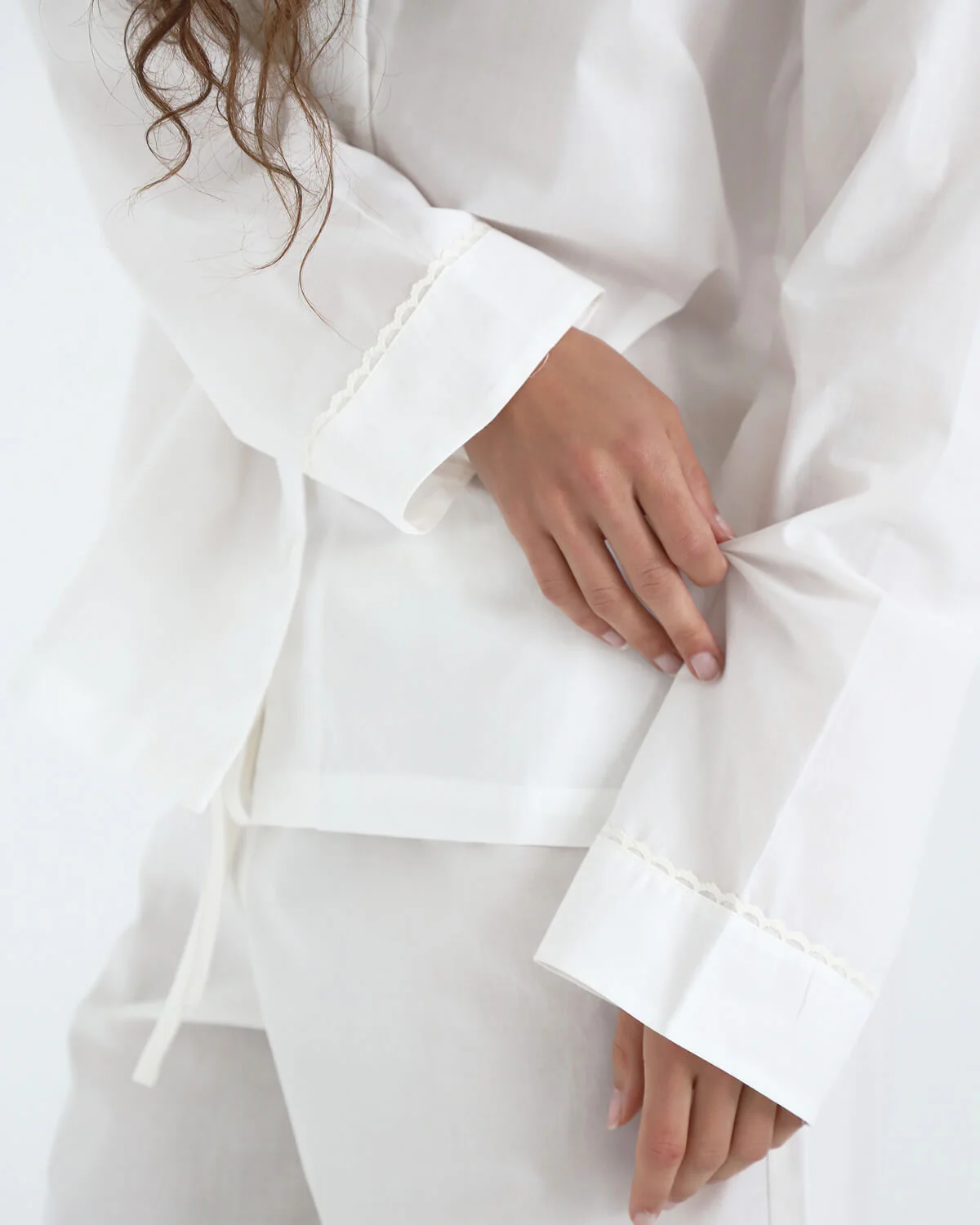 The Sunday Set: Cotton Voile White - Image 5