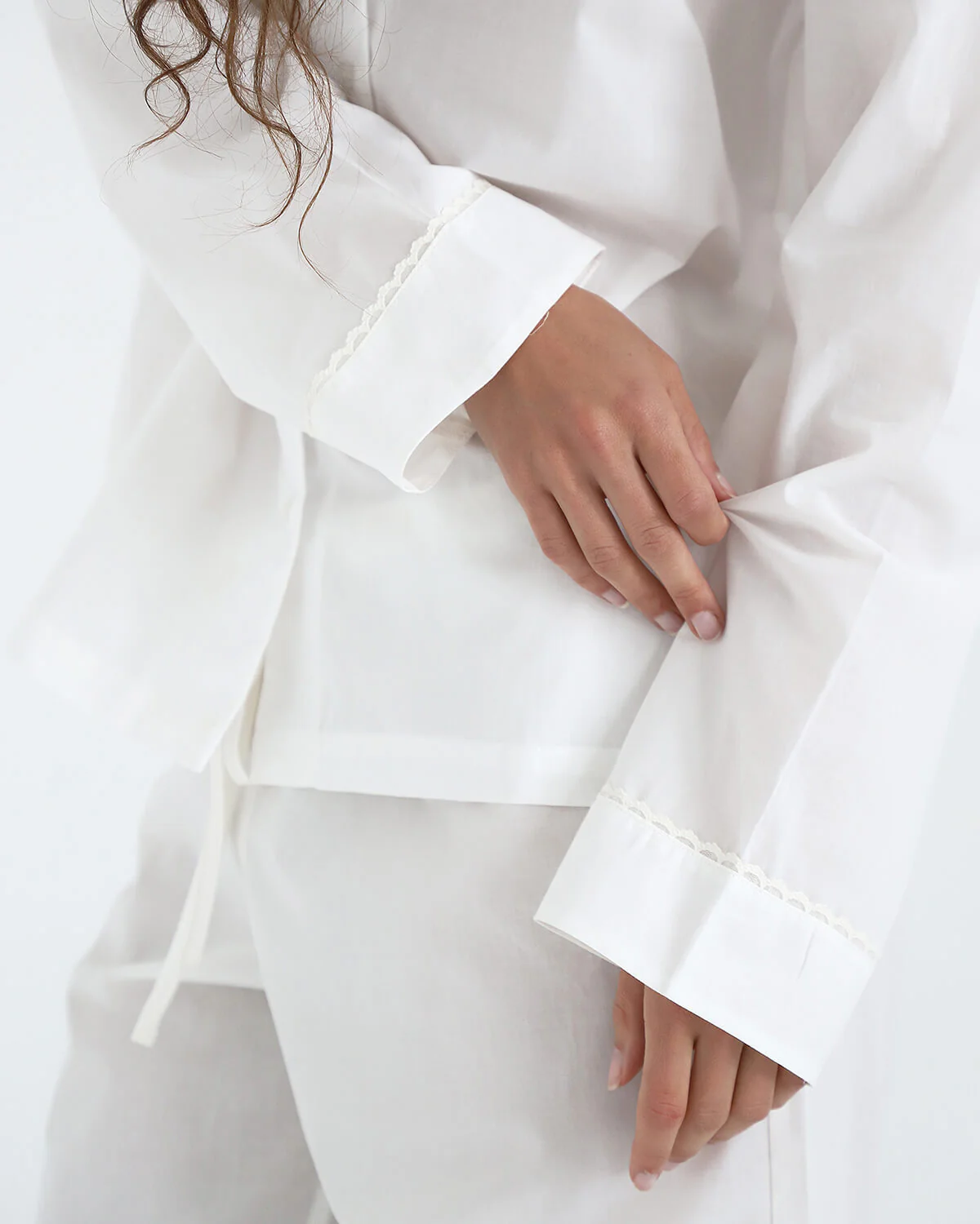 The Sunday Shirt: White Cotton Voile - Image 5