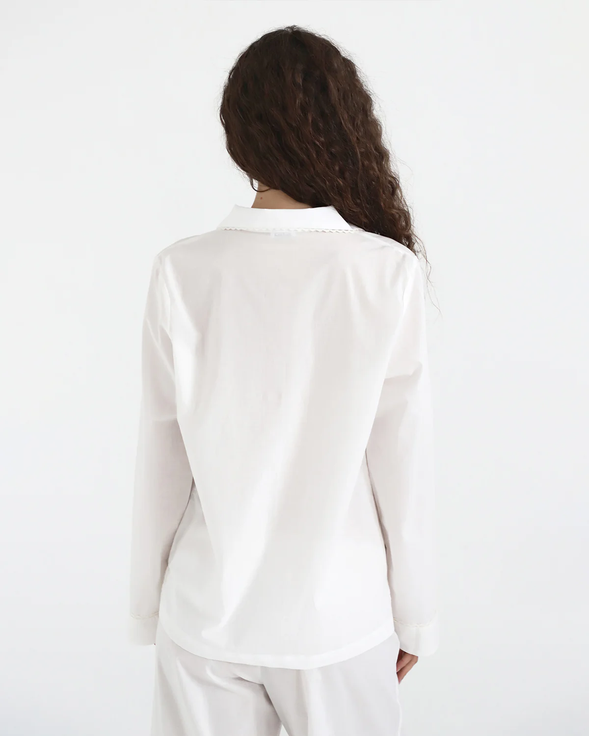 The Sunday Shirt: White Cotton Voile - Image 6