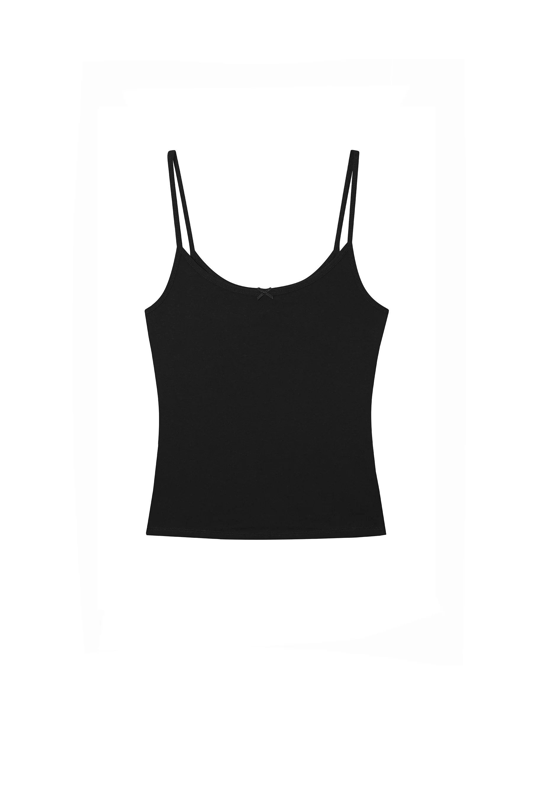 The Tank: Black Cotton Jersey - Image 3